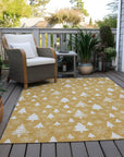 Addison Rugs Paelor Gold Washable Indoor-Outdoor Rug