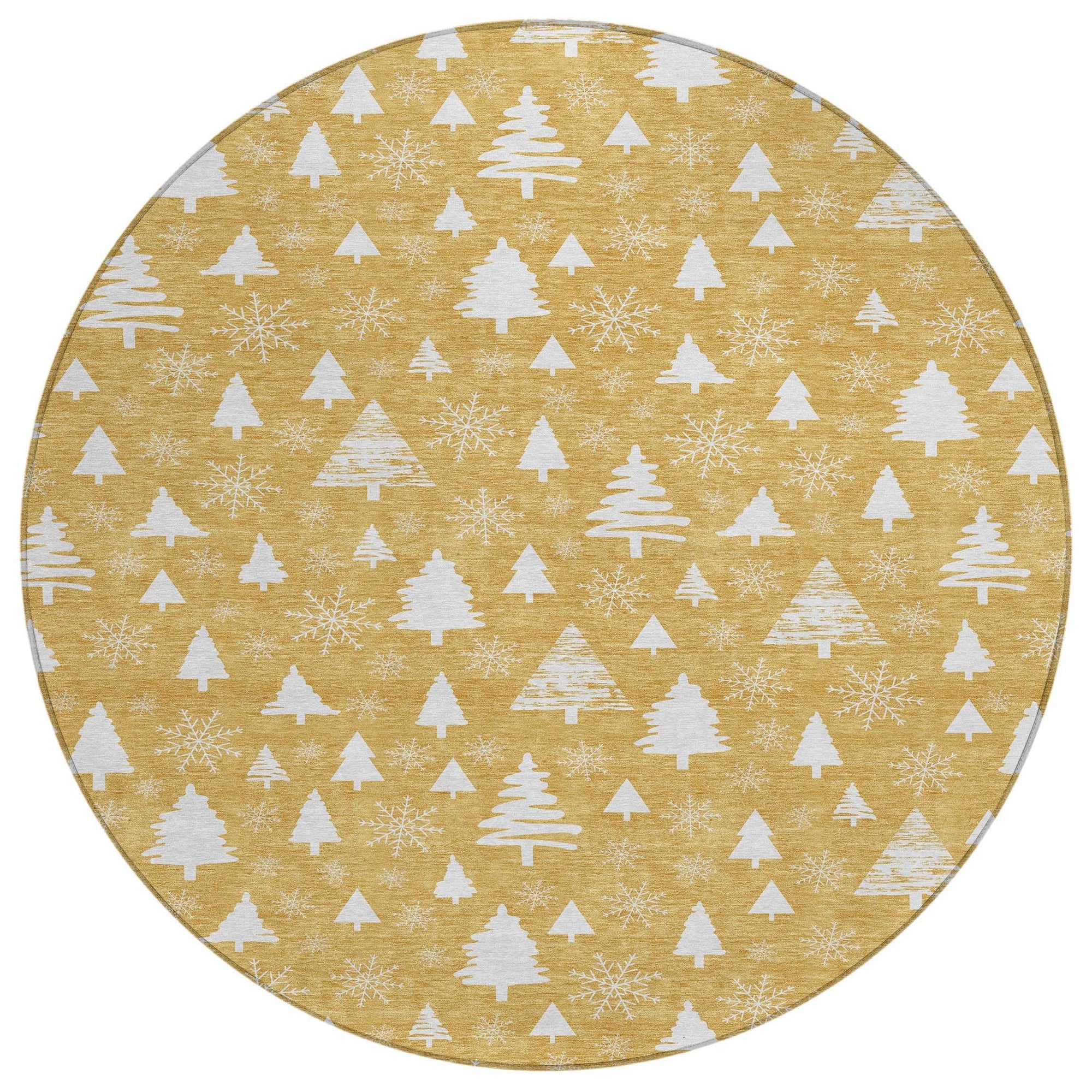 Addison Rugs Paelor Gold Washable Indoor-Outdoor Rug
