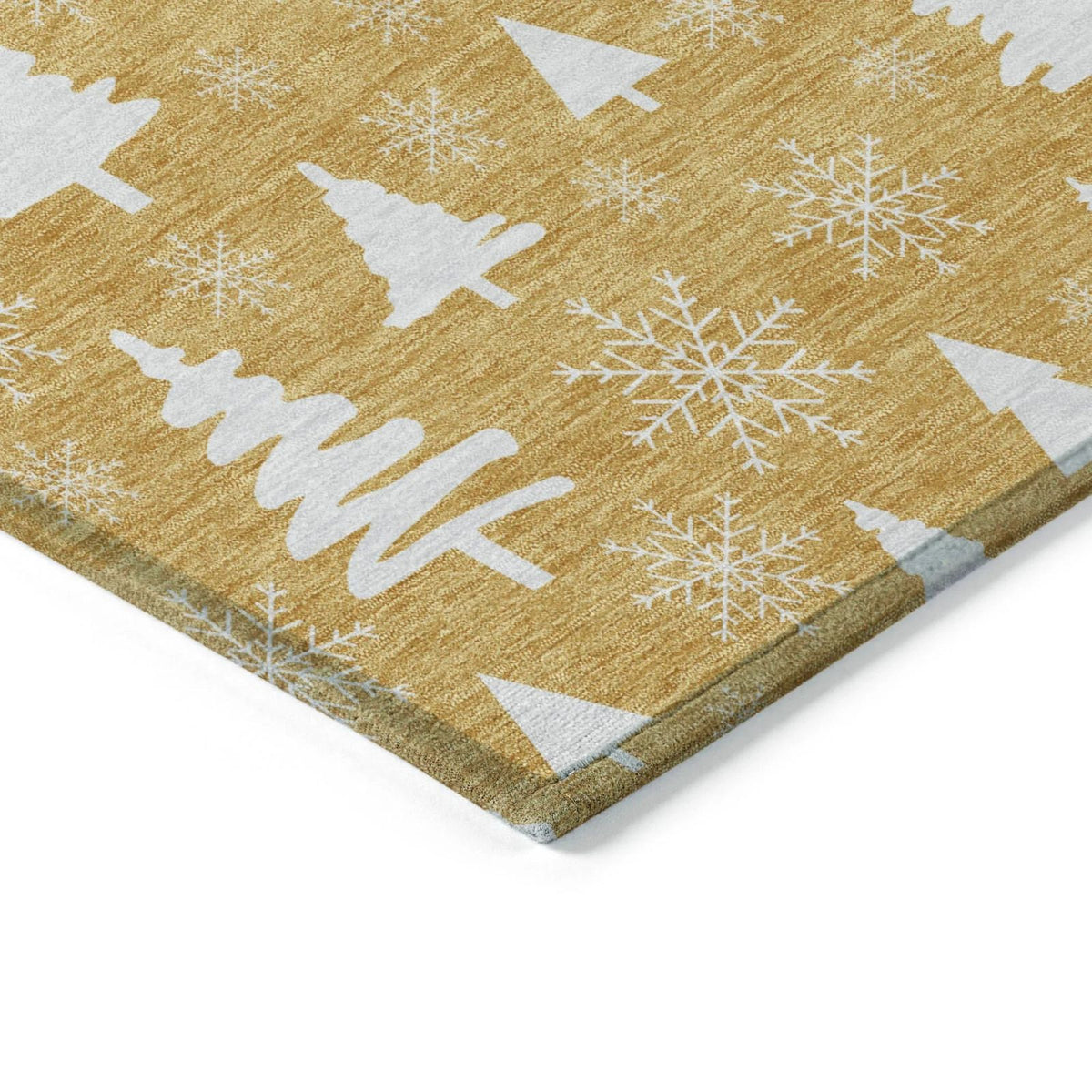 Addison Rugs Paelor Gold Washable Indoor-Outdoor Rug