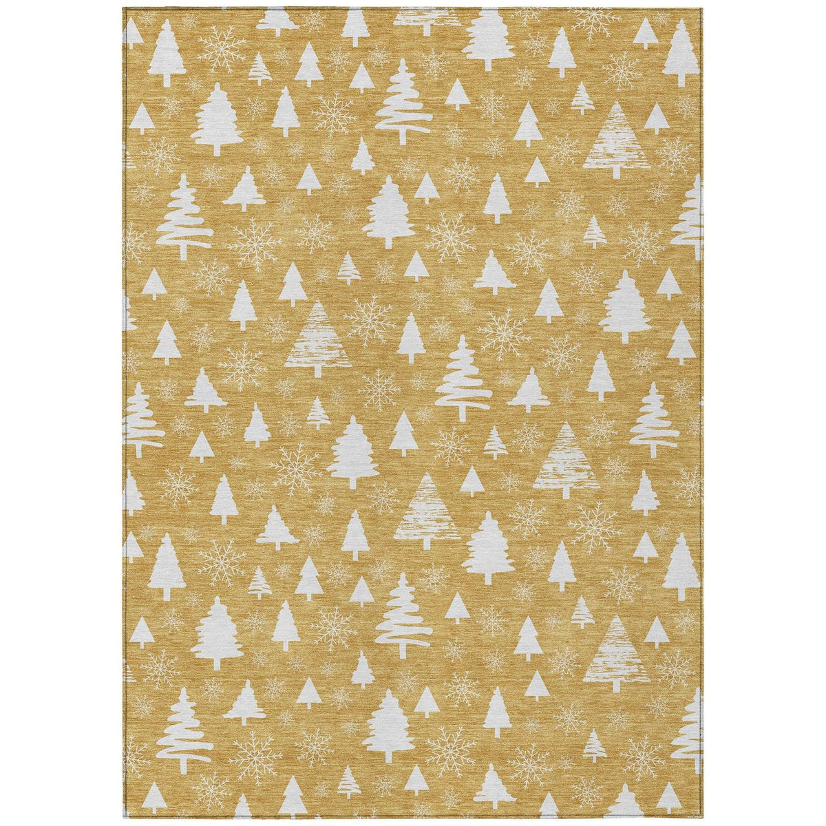 Addison Rugs Paelor Gold Washable Indoor-Outdoor Rug