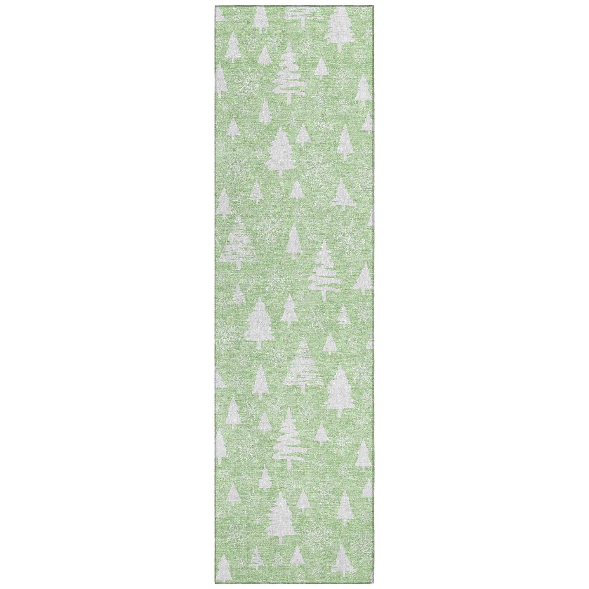 Addison Rugs Paelor Green Washable Indoor-Outdoor Rug