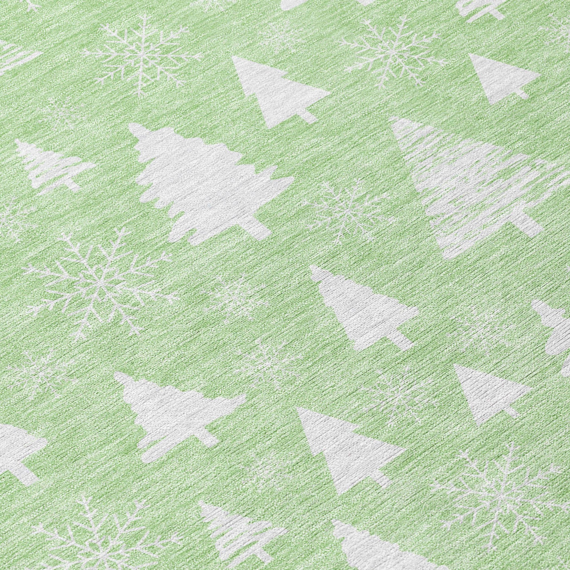 Addison Rugs Paelor Green Washable Indoor-Outdoor Rug
