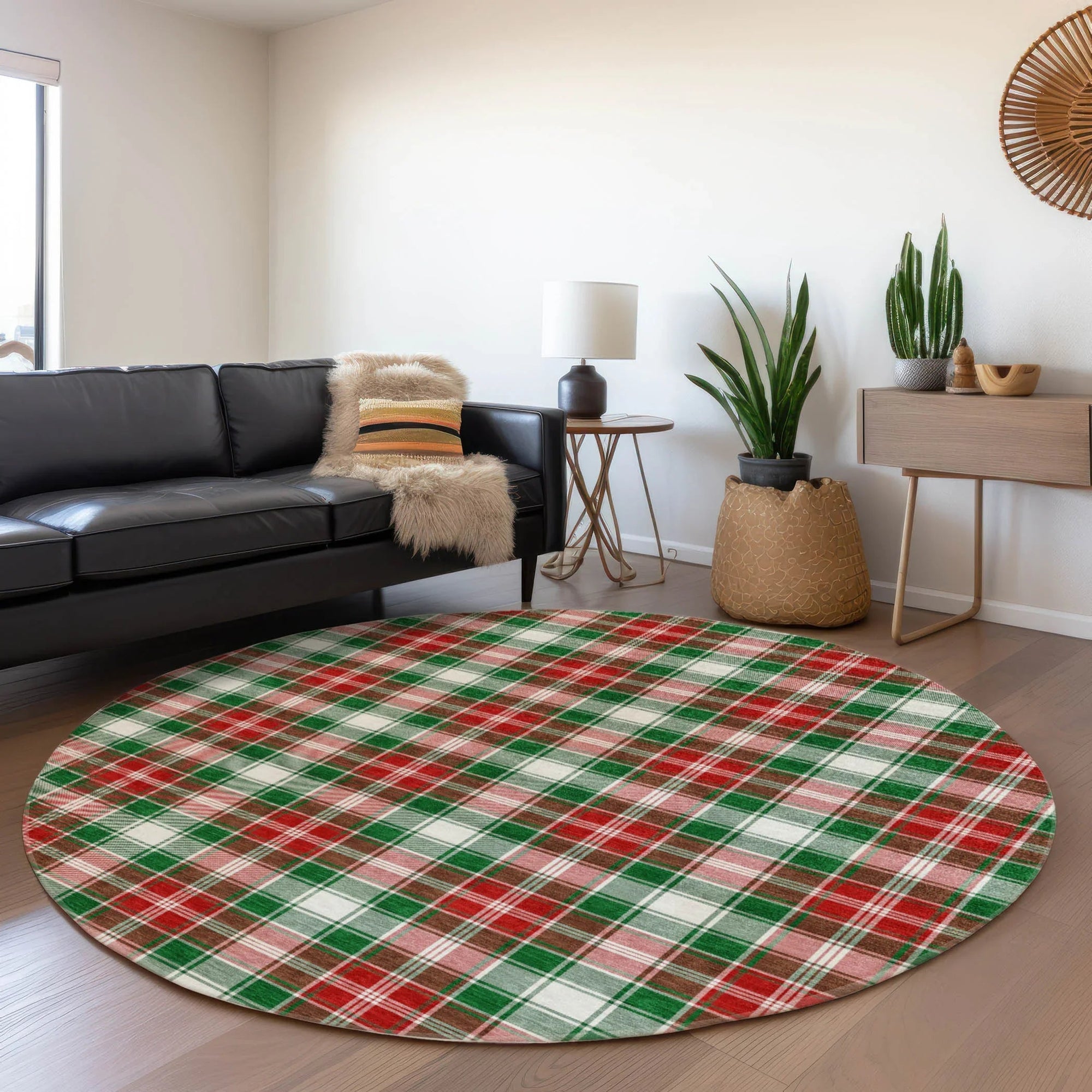 Addison Rugs Quaanor Emerald Washable Indoor-Outdoor Rug