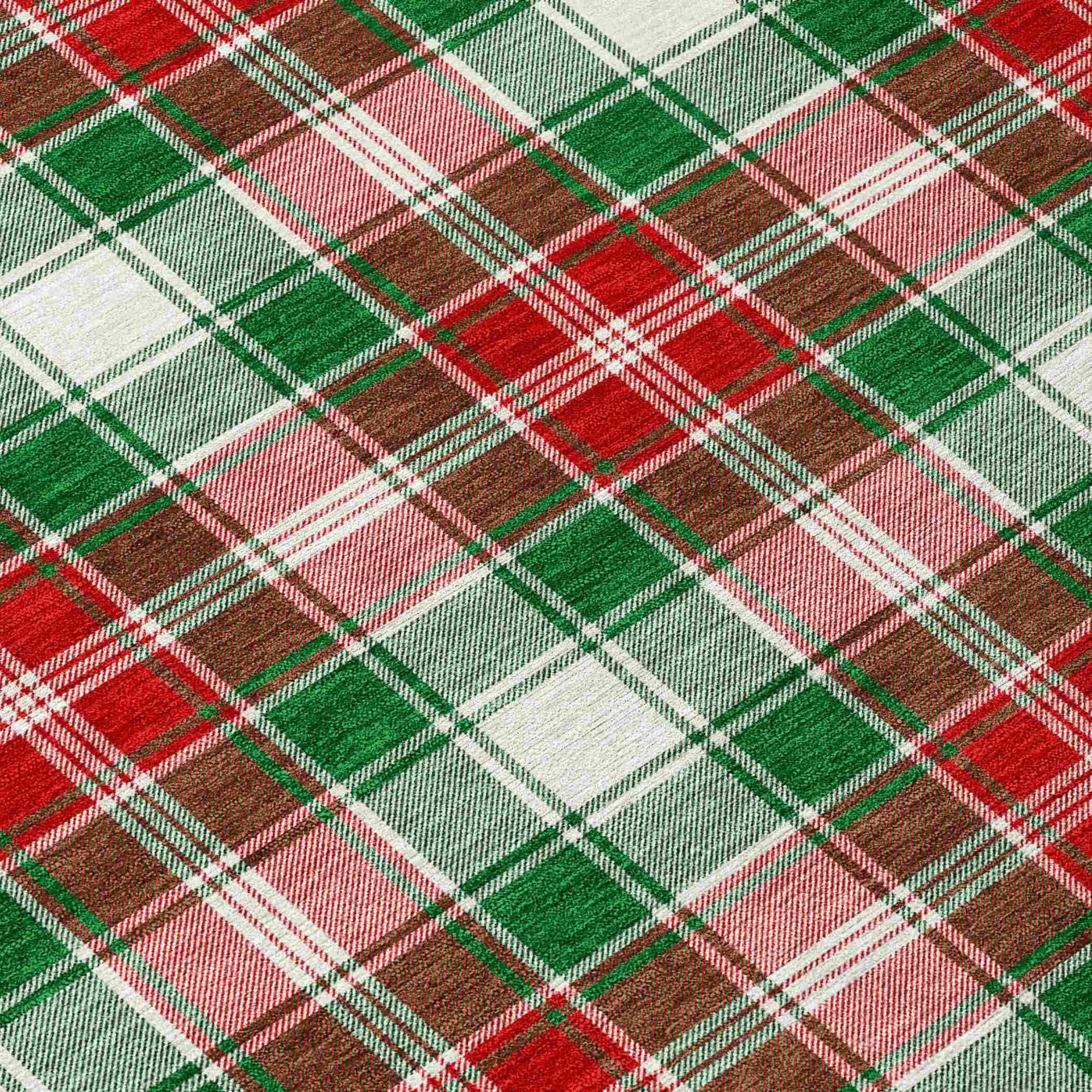 Addison Rugs Quaanor Emerald Washable Indoor-Outdoor Rug