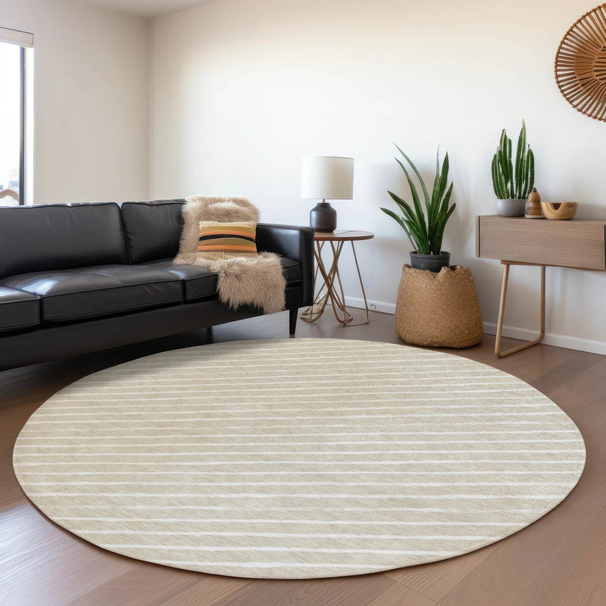 Addison Rugs Quaara Brown Washable Indoor-Outdoor Rug