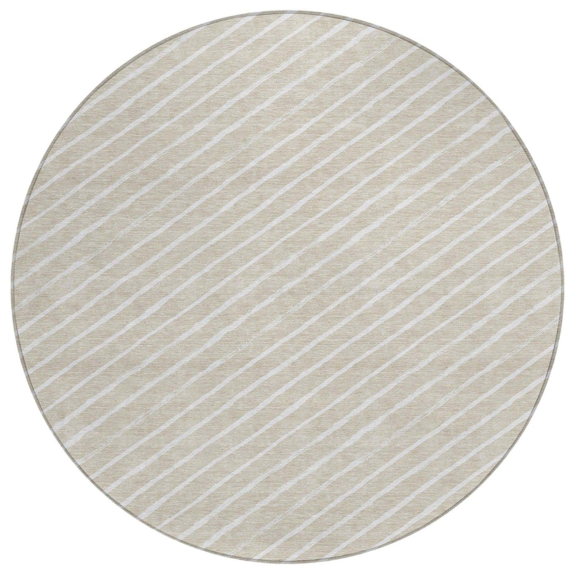 Addison Rugs Quaara Brown Washable Indoor-Outdoor Rug