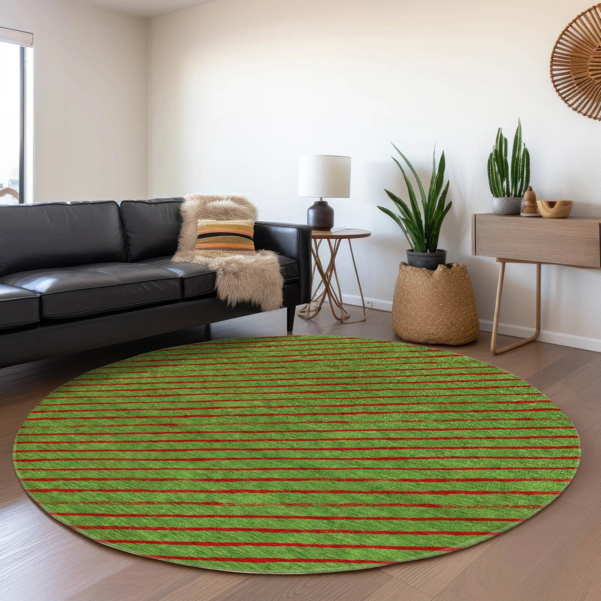 Addison Rugs Quaaris Fern Washable Indoor-Outdoor Rug
