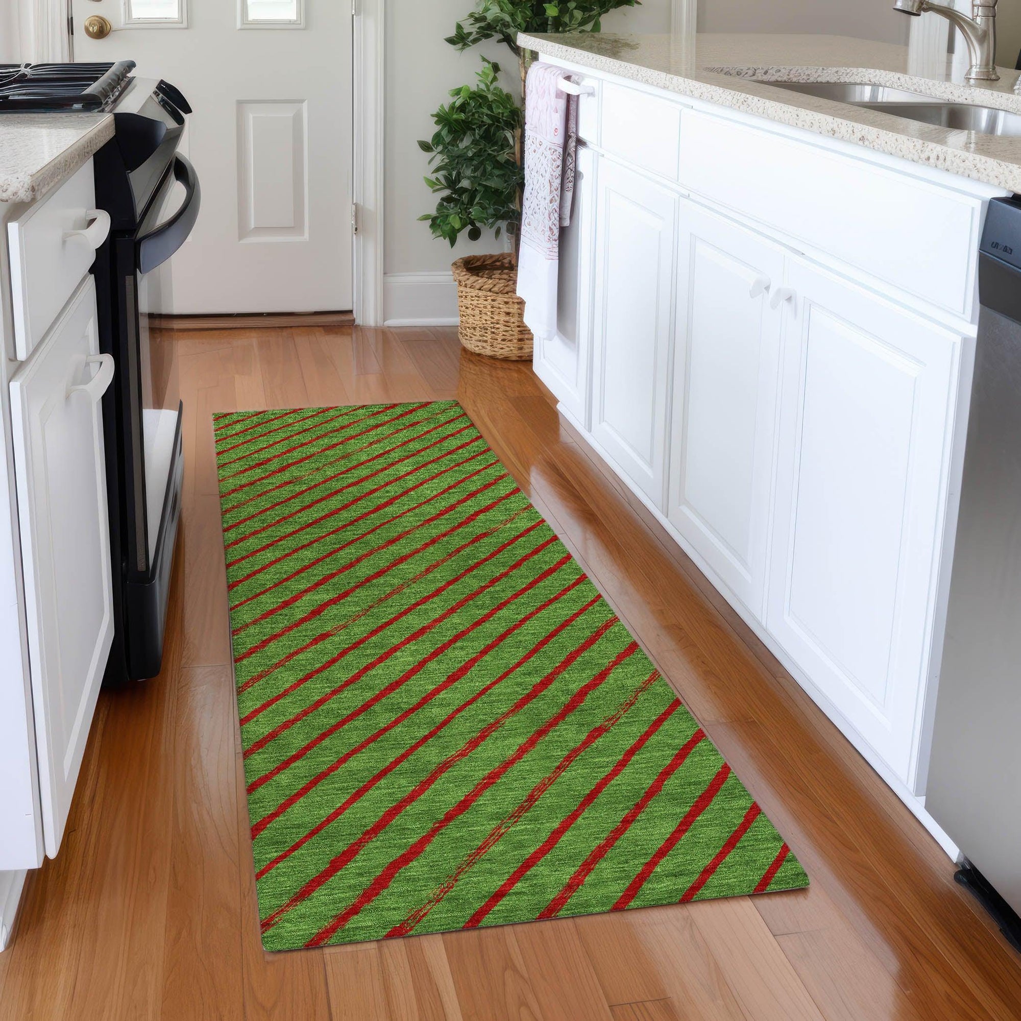 Addison Rugs Quaaris Fern Washable Indoor-Outdoor Rug