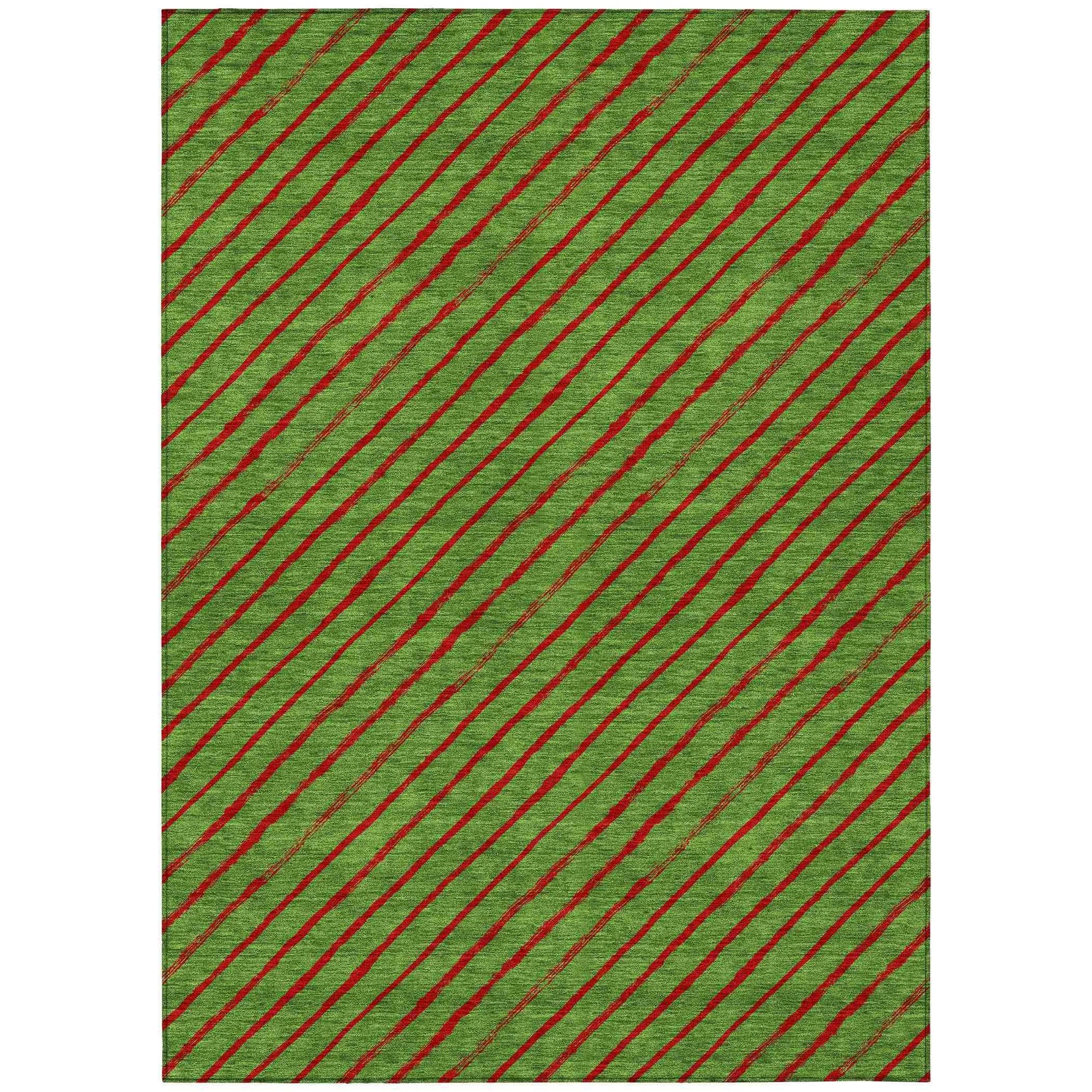 Addison Rugs Quaaris Fern Washable Indoor-Outdoor Rug