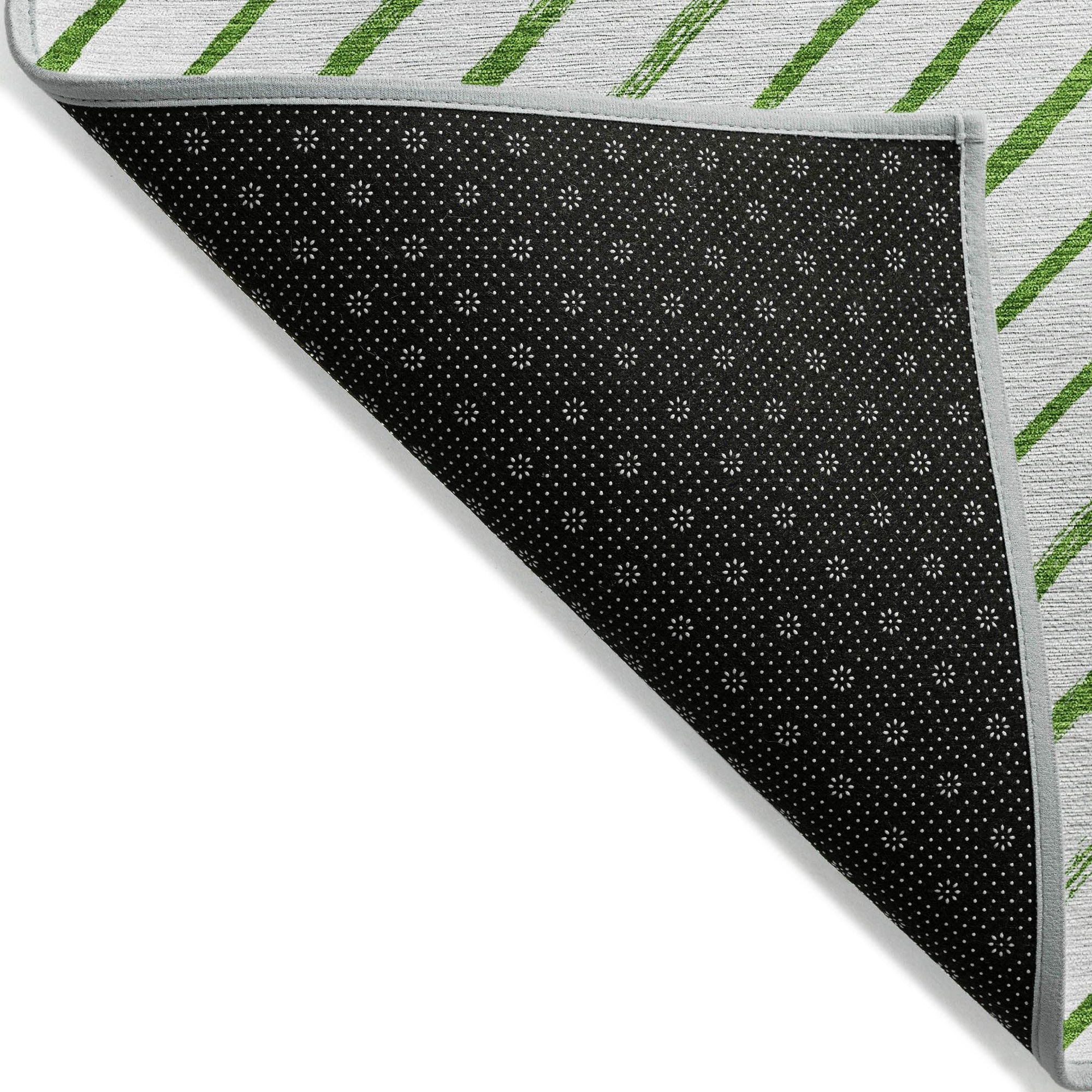 Addison Rugs Quaaris Green Washable Indoor-Outdoor Rug