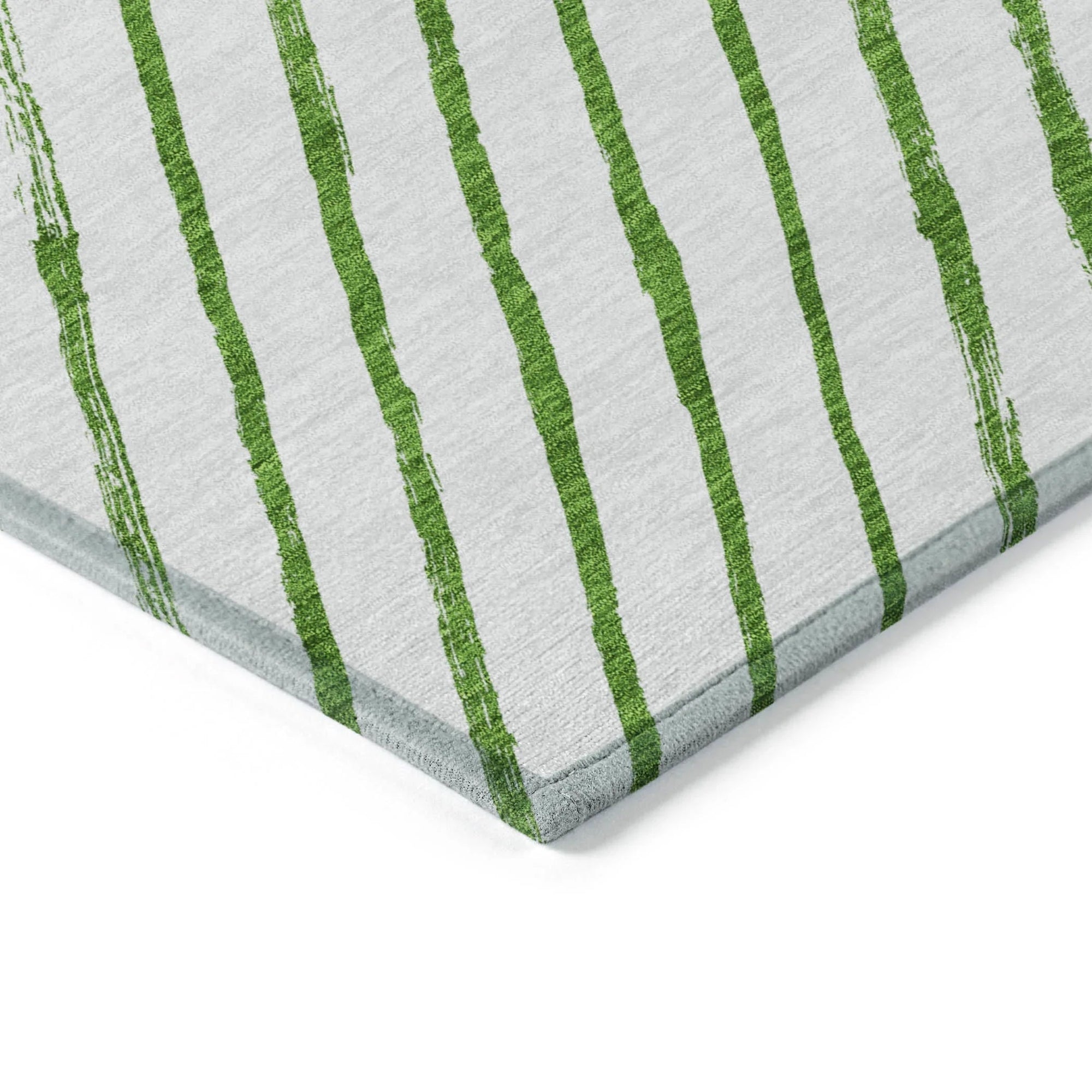 Addison Rugs Quaaris Green Washable Indoor-Outdoor Rug