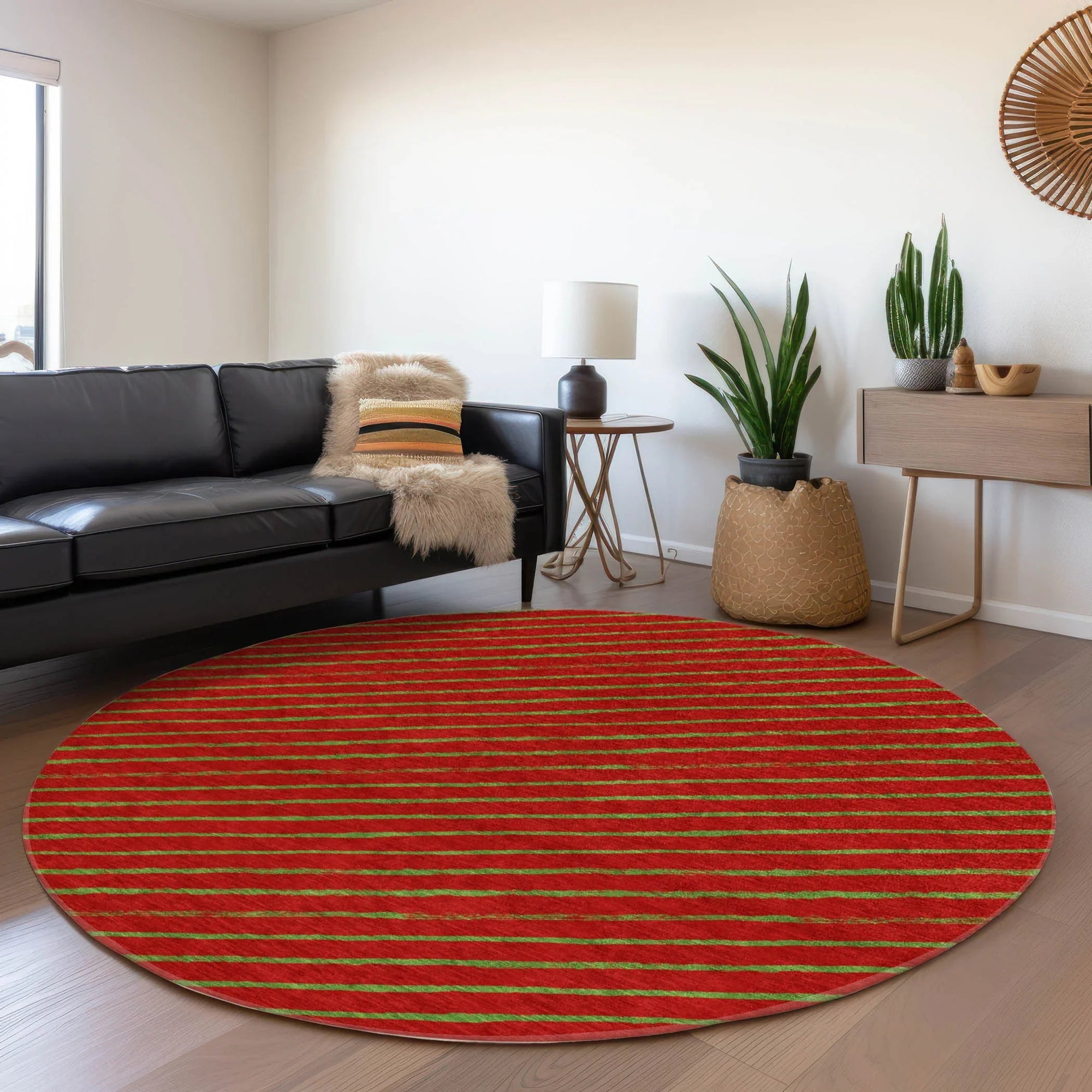 Addison Rugs Quaaris Merlot Washable Indoor-Outdoor Rug