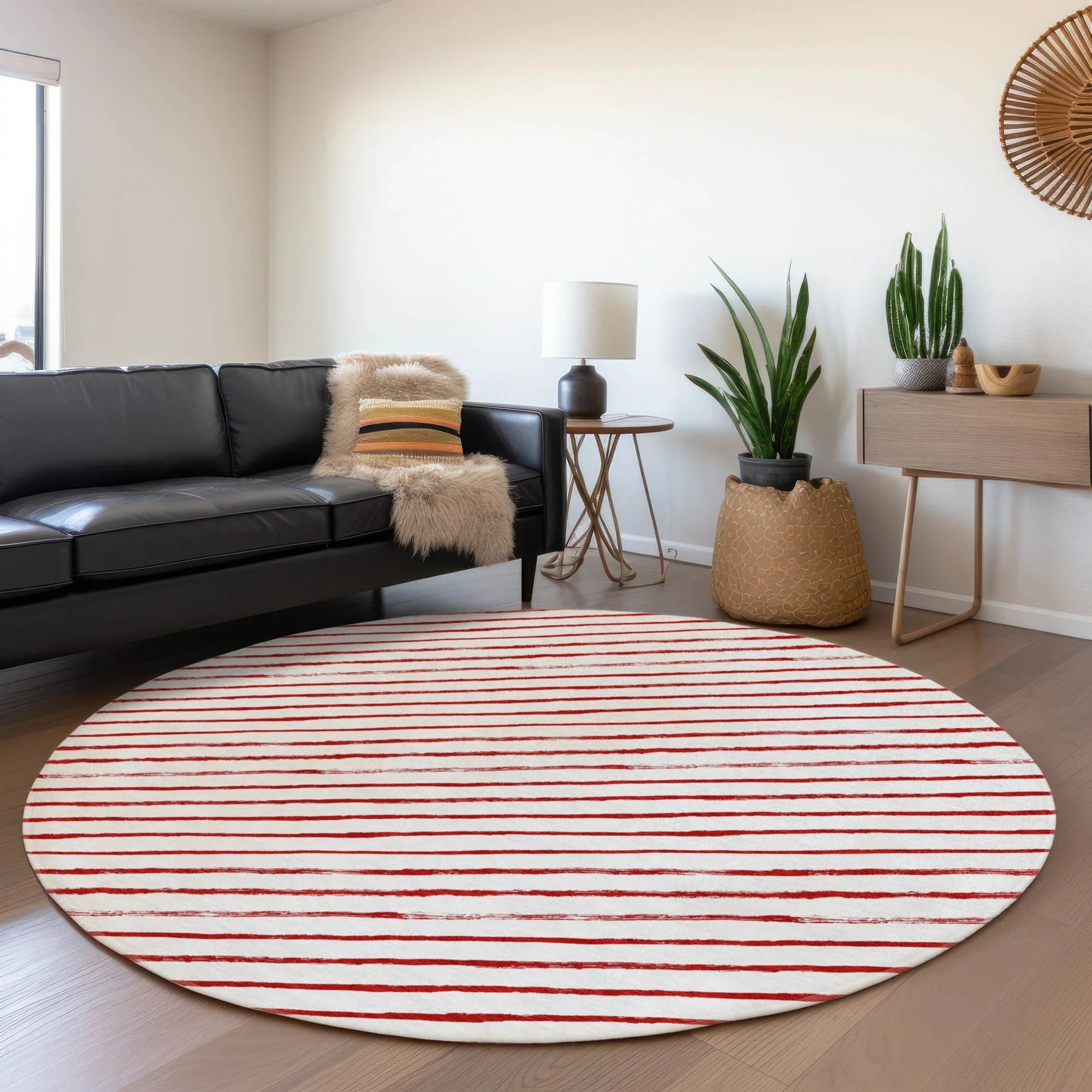 Addison Rugs Quaaris Red Washable Indoor-Outdoor Rug