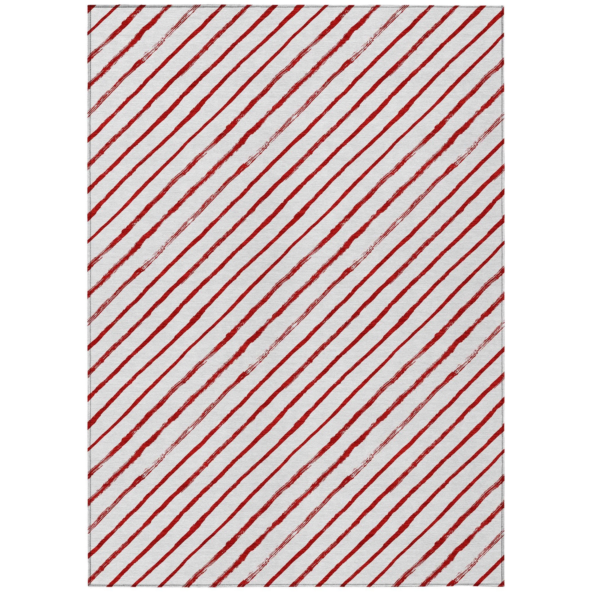 Addison Rugs Quaaris Red Washable Indoor-Outdoor Rug