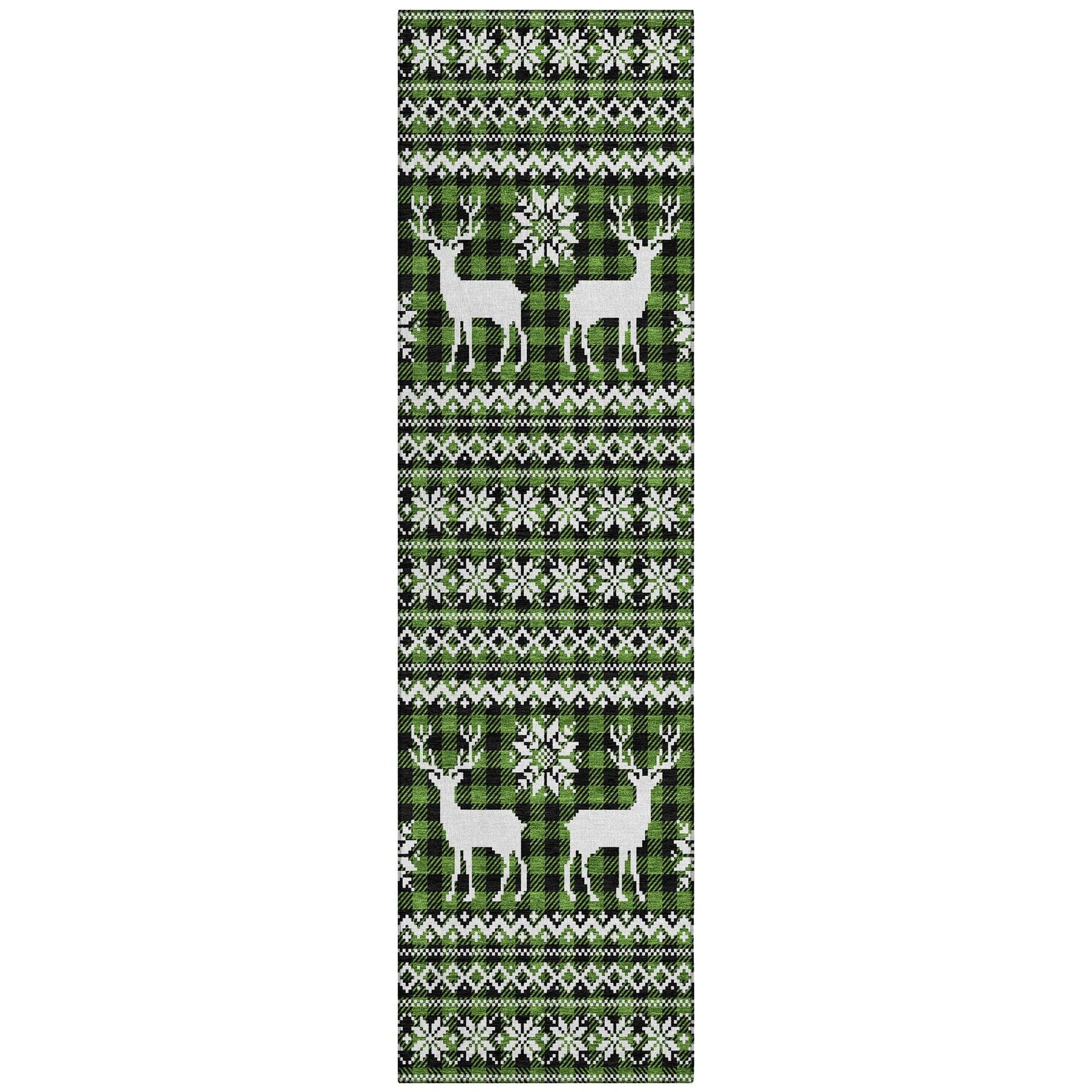 Addison Rugs Quaas Cactus Washable Indoor-Outdoor Rug