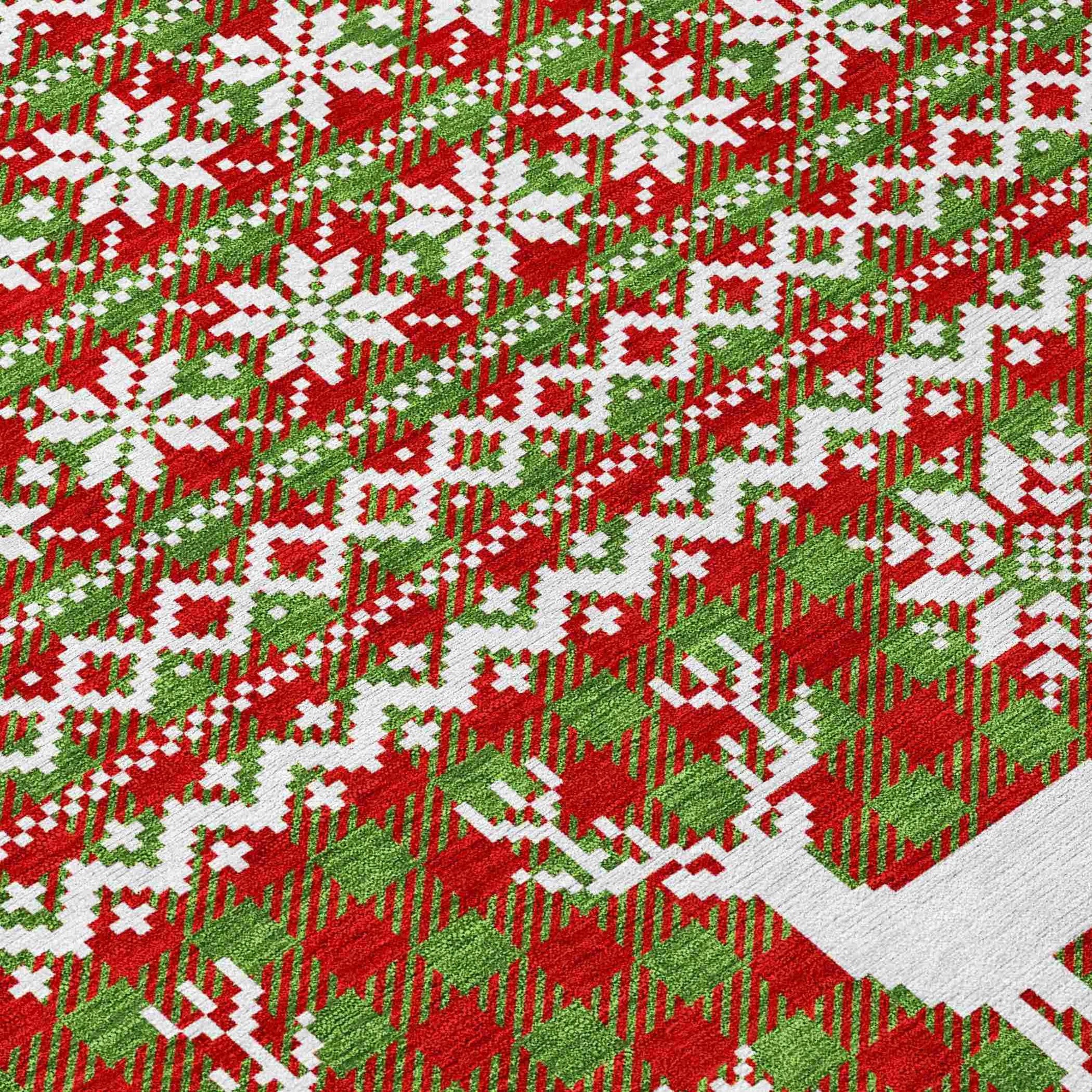 Addison Rugs Quaas Fern Washable Indoor-Outdoor Rug