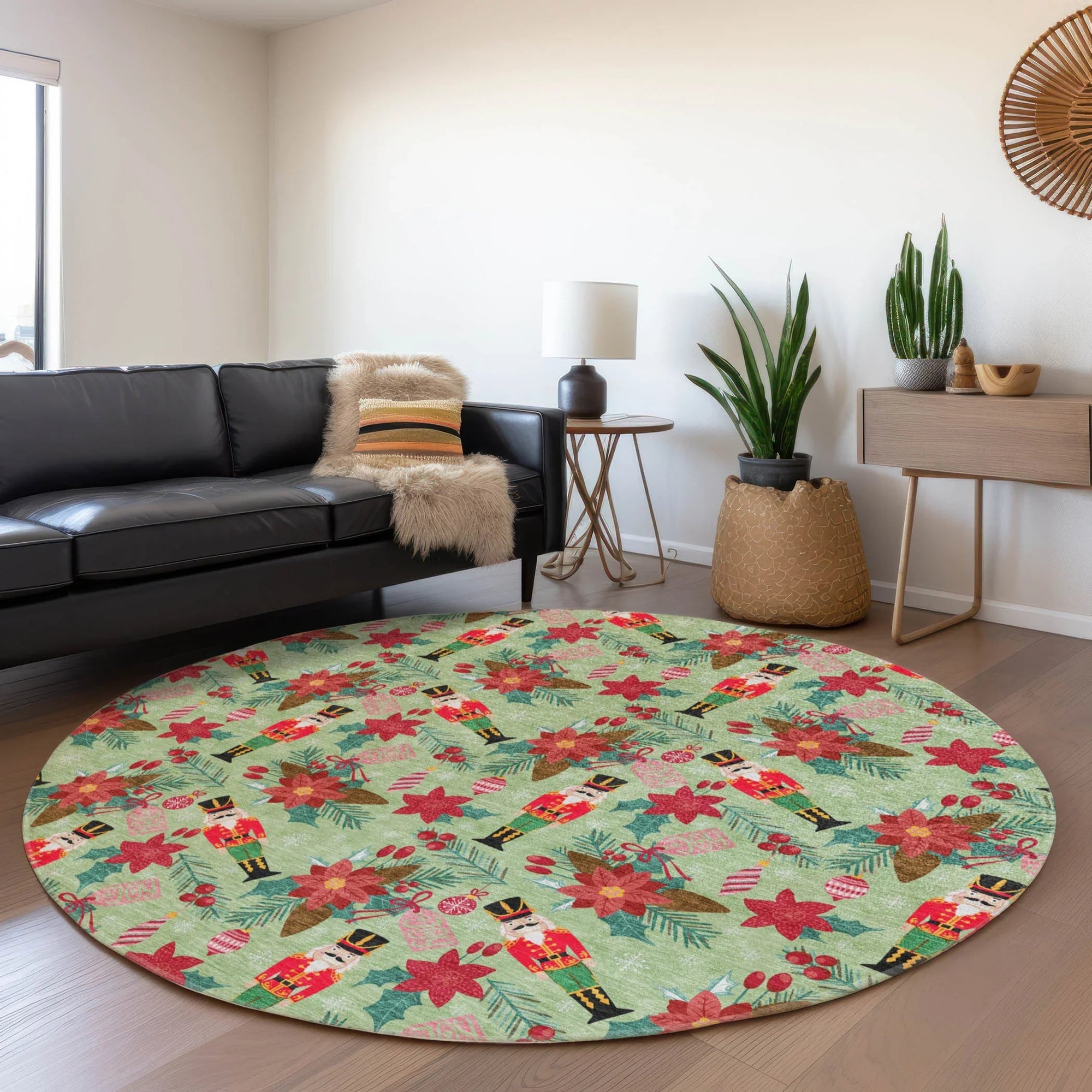 Addison Rugs Quaira Green Washable Indoor-Outdoor Rug
