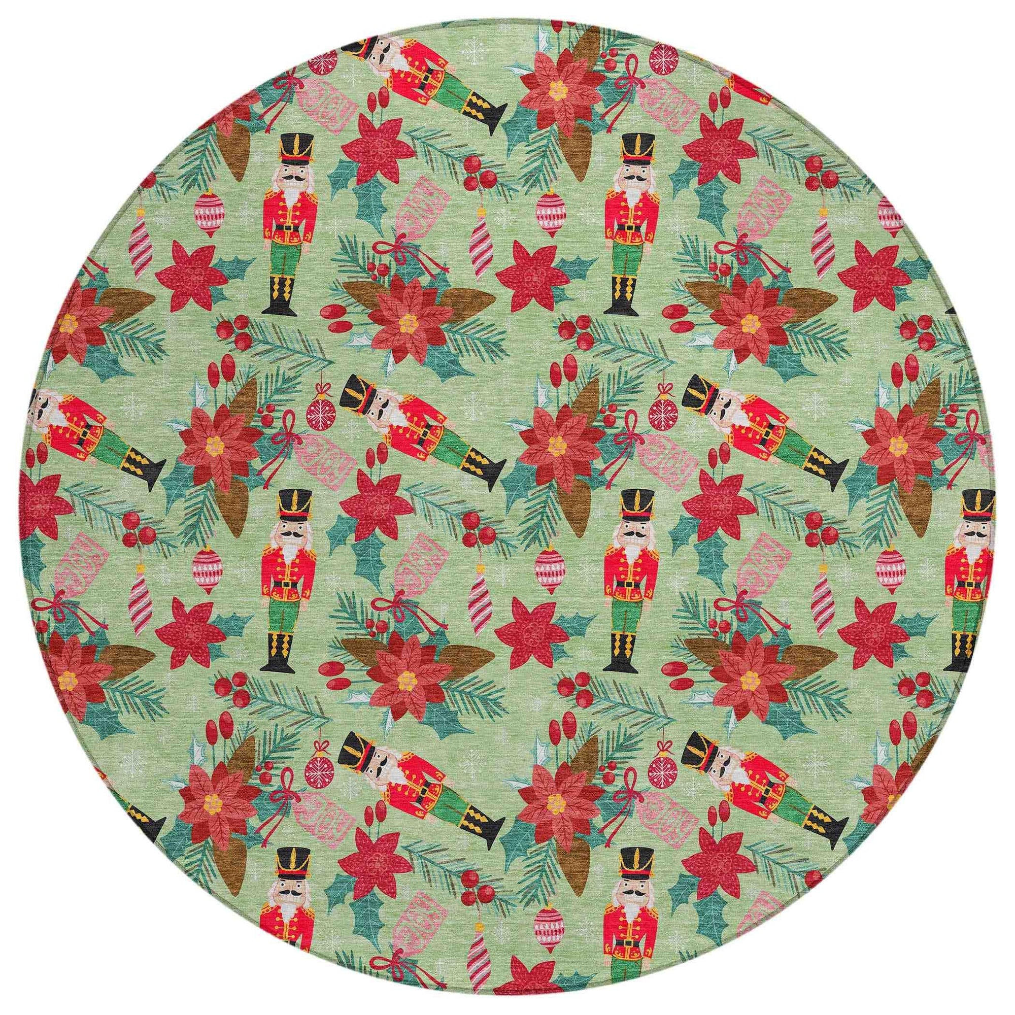 Addison Rugs Quaira Green Washable Indoor-Outdoor Rug
