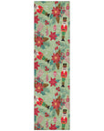 Addison Rugs Quaira Green Washable Indoor-Outdoor Rug