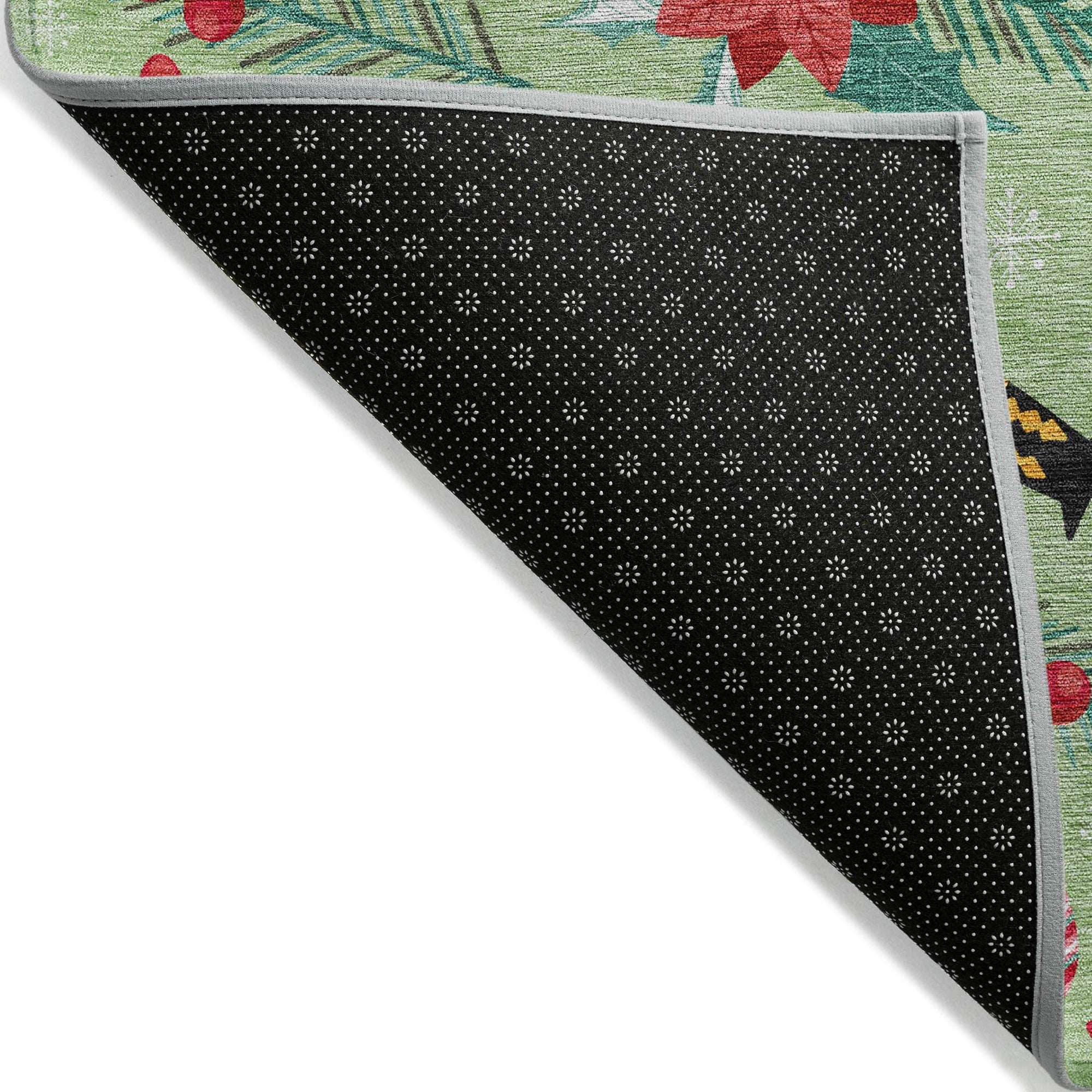 Addison Rugs Quaira Green Washable Indoor-Outdoor Rug