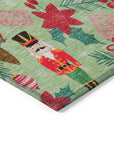 Addison Rugs Quaira Green Washable Indoor-Outdoor Rug