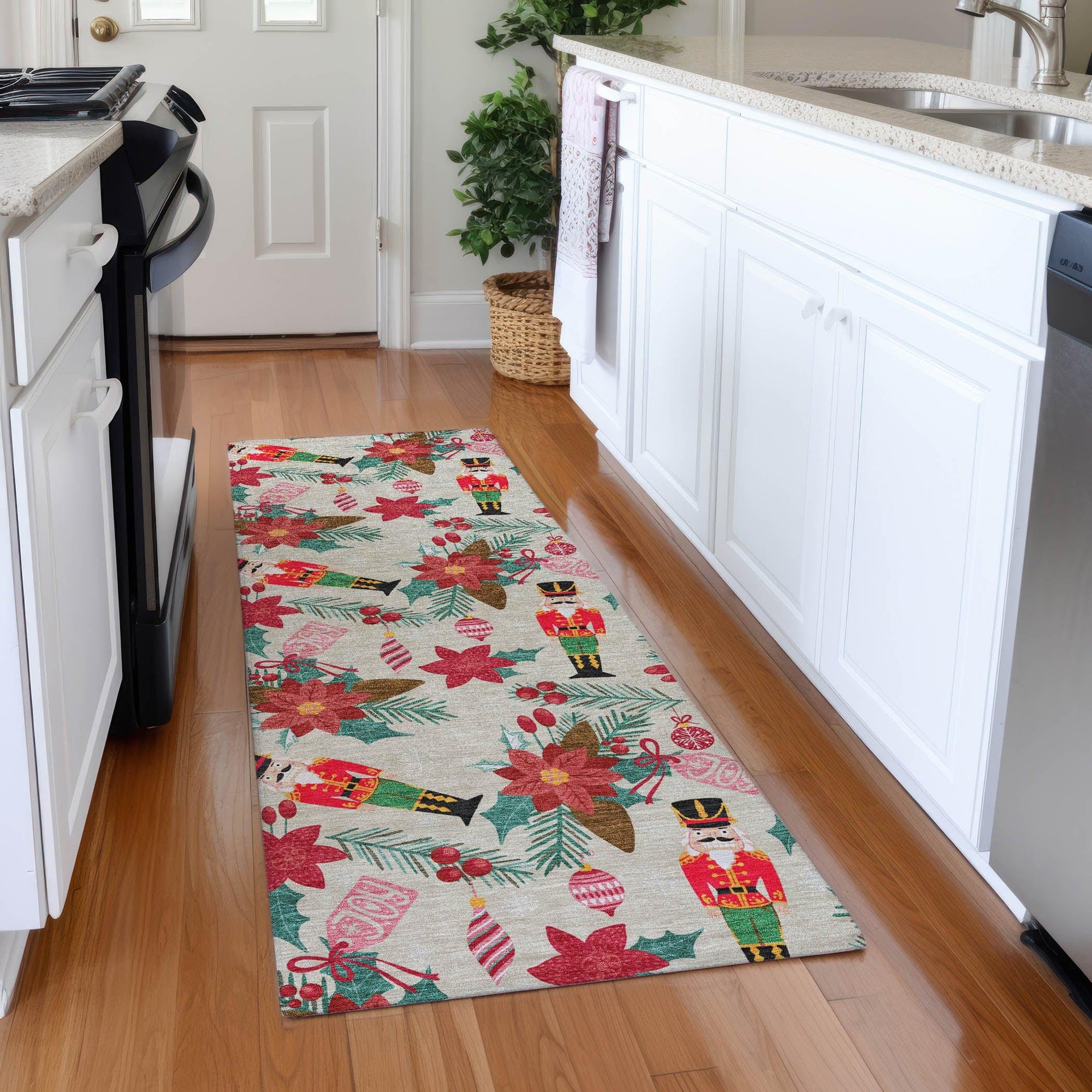 Addison Rugs Quaius Brown Washable Indoor-Outdoor Rug