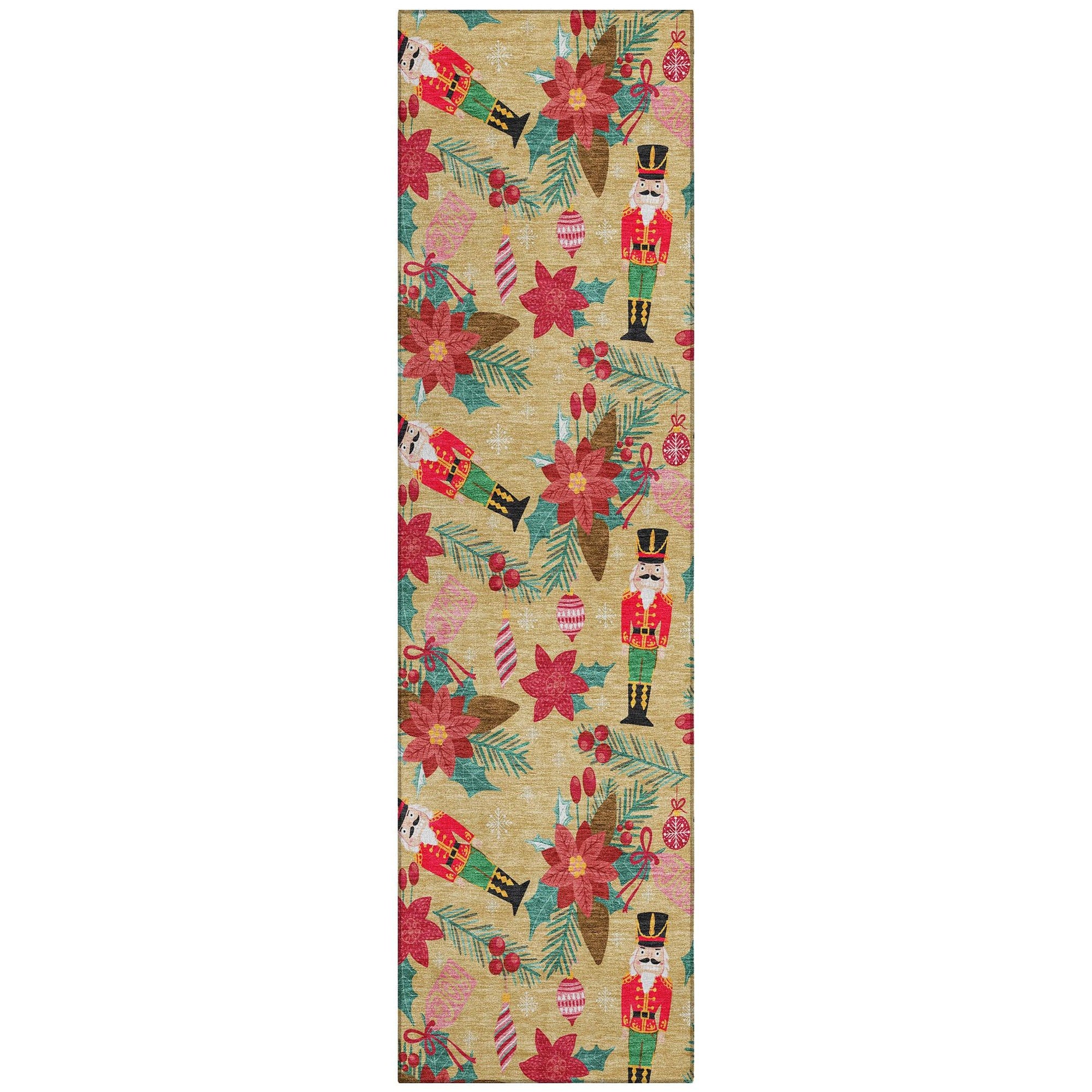 Addison Rugs Quaius Gold Washable Indoor-Outdoor Rug