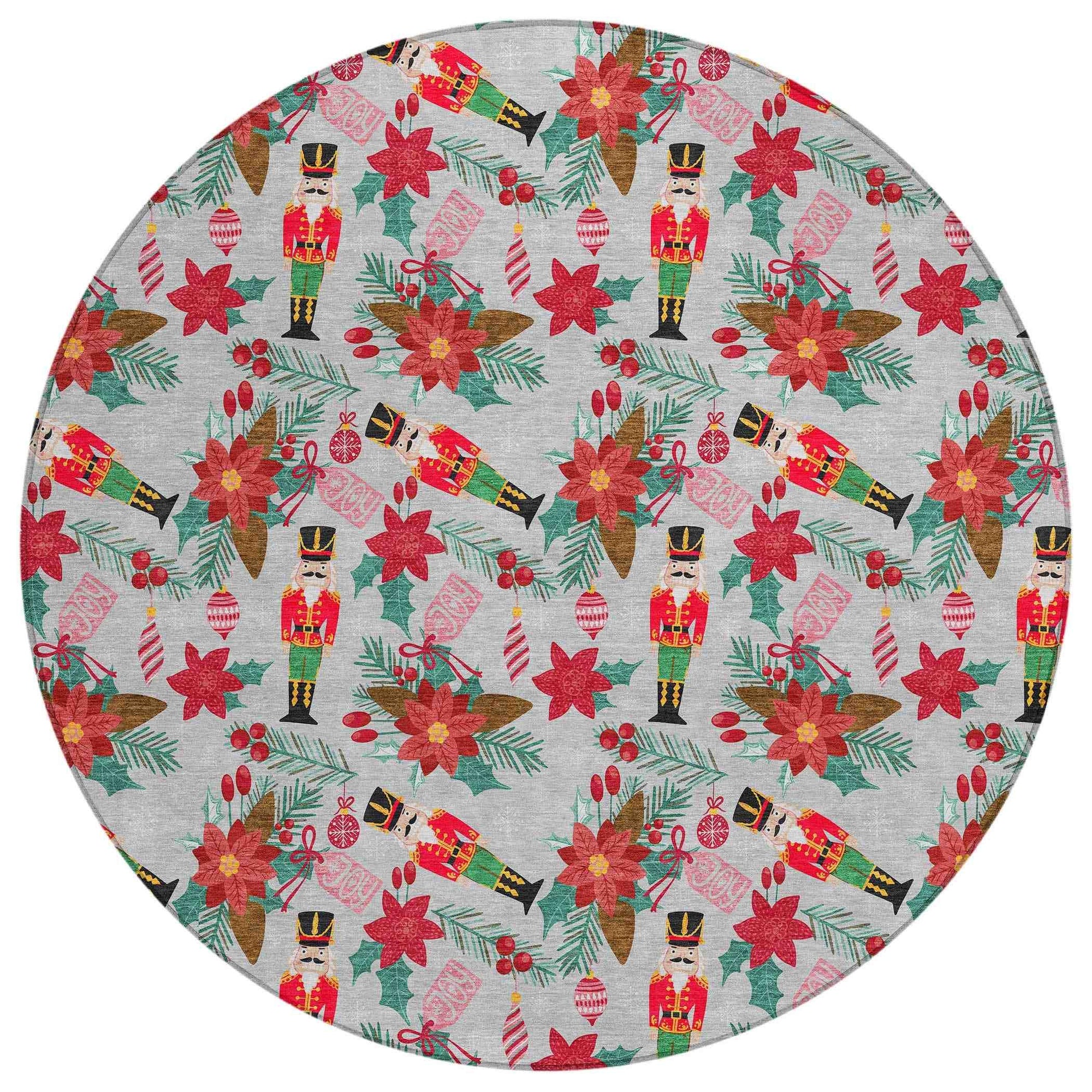 Addison Rugs Quaius Gray Washable Indoor-Outdoor Rug