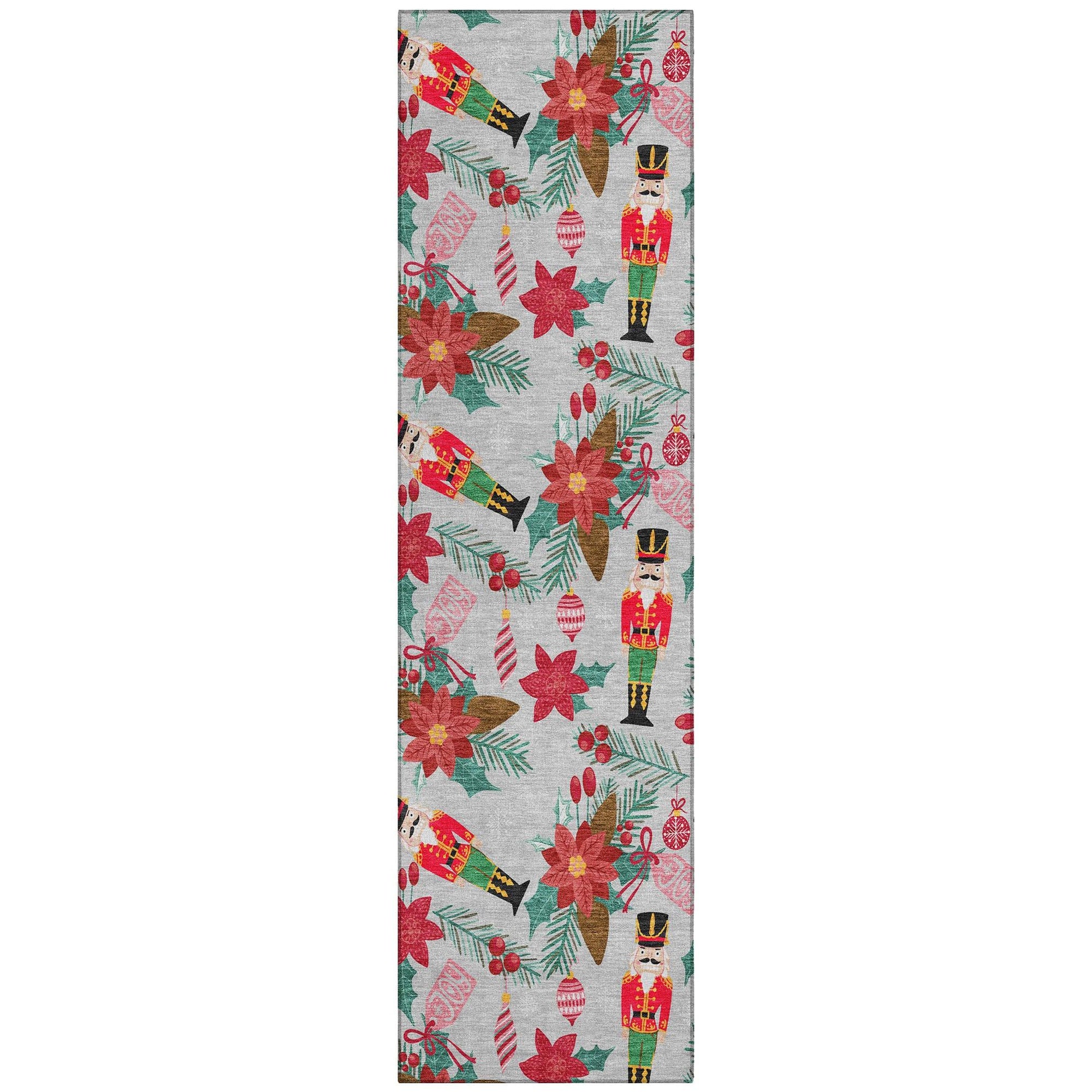 Addison Rugs Quaius Gray Washable Indoor-Outdoor Rug