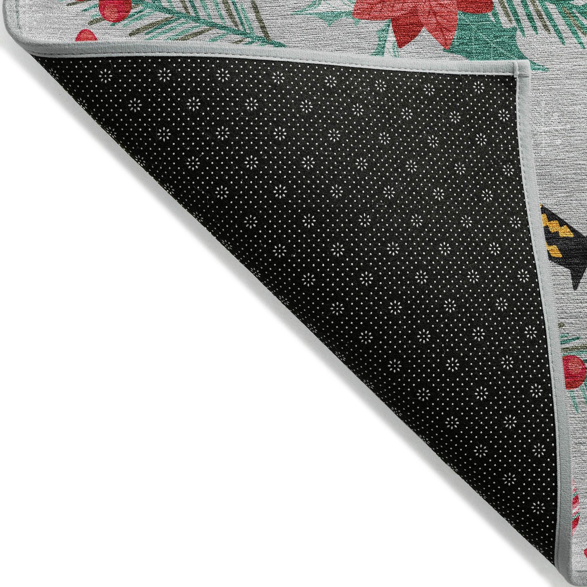 Addison Rugs Quaius Gray Washable Indoor-Outdoor Rug