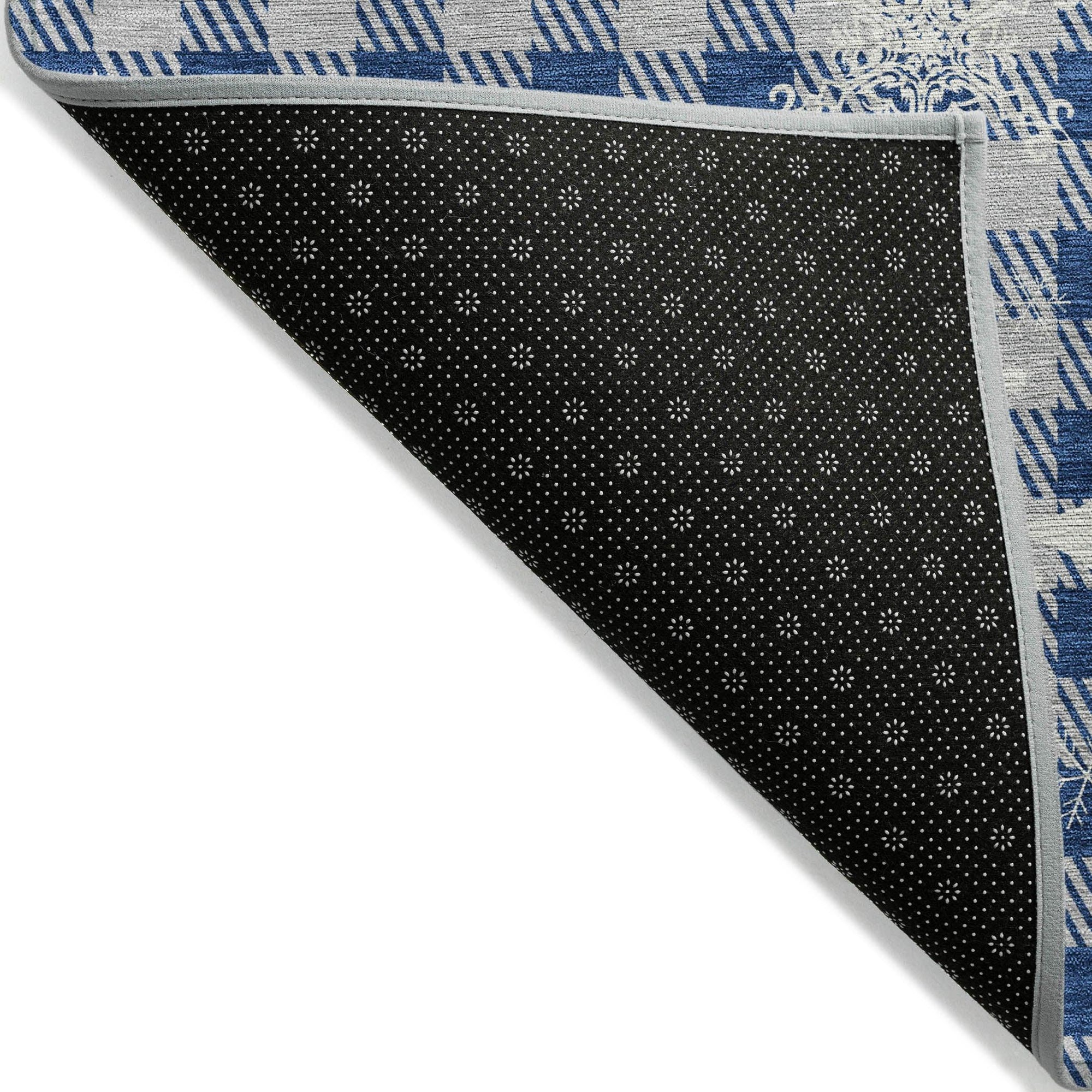 Addison Rugs Quaora Blue Washable Indoor-Outdoor Rug