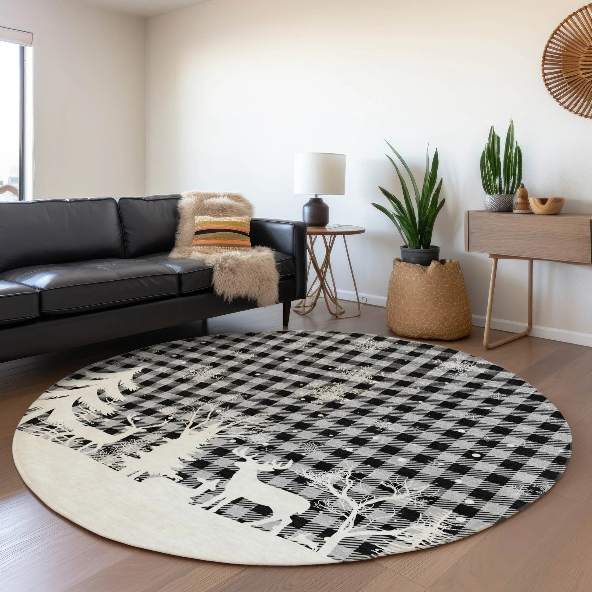 Addison Rugs Quaora Gray Washable Indoor-Outdoor Rug