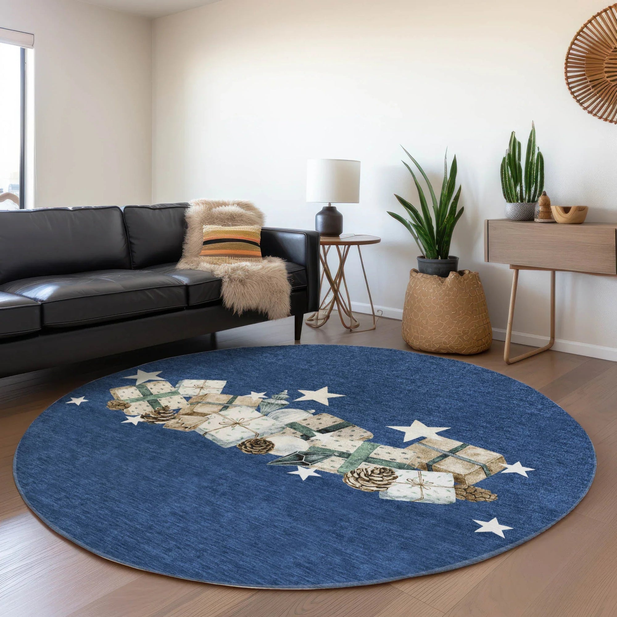 Addison Rugs Raeain Navy Washable Indoor-Outdoor Rug