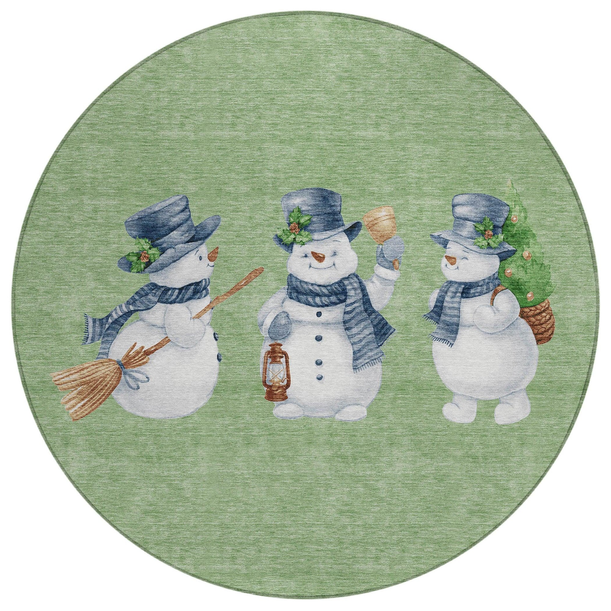 Addison Rugs Raeanor Green Washable Indoor-Outdoor Rug