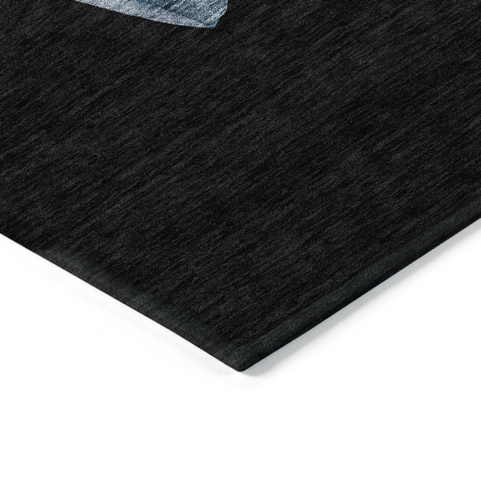 Addison Rugs Raeanor Black Washable Indoor-Outdoor Rug