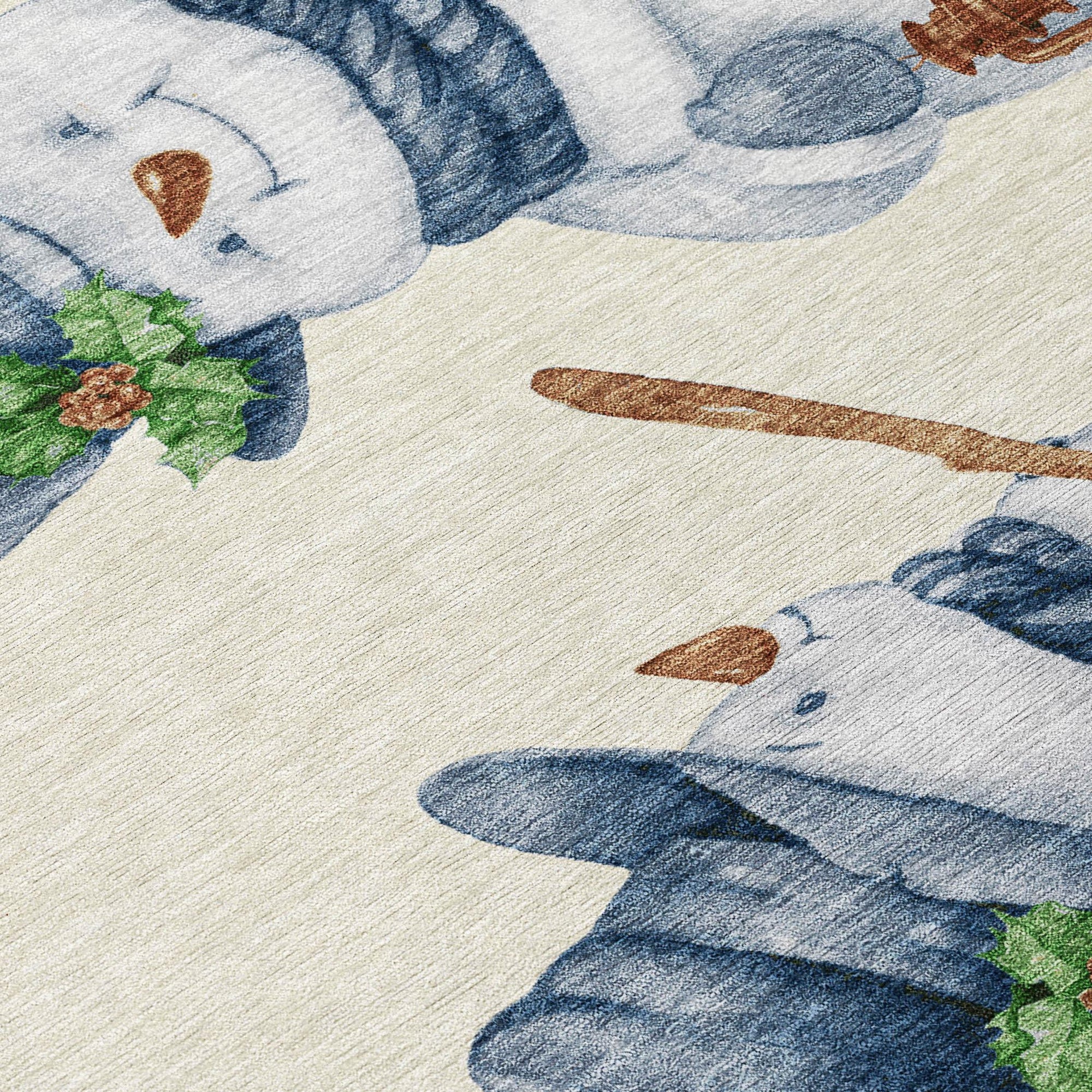 Addison Rugs Raeanor Ivory Washable Indoor-Outdoor Rug