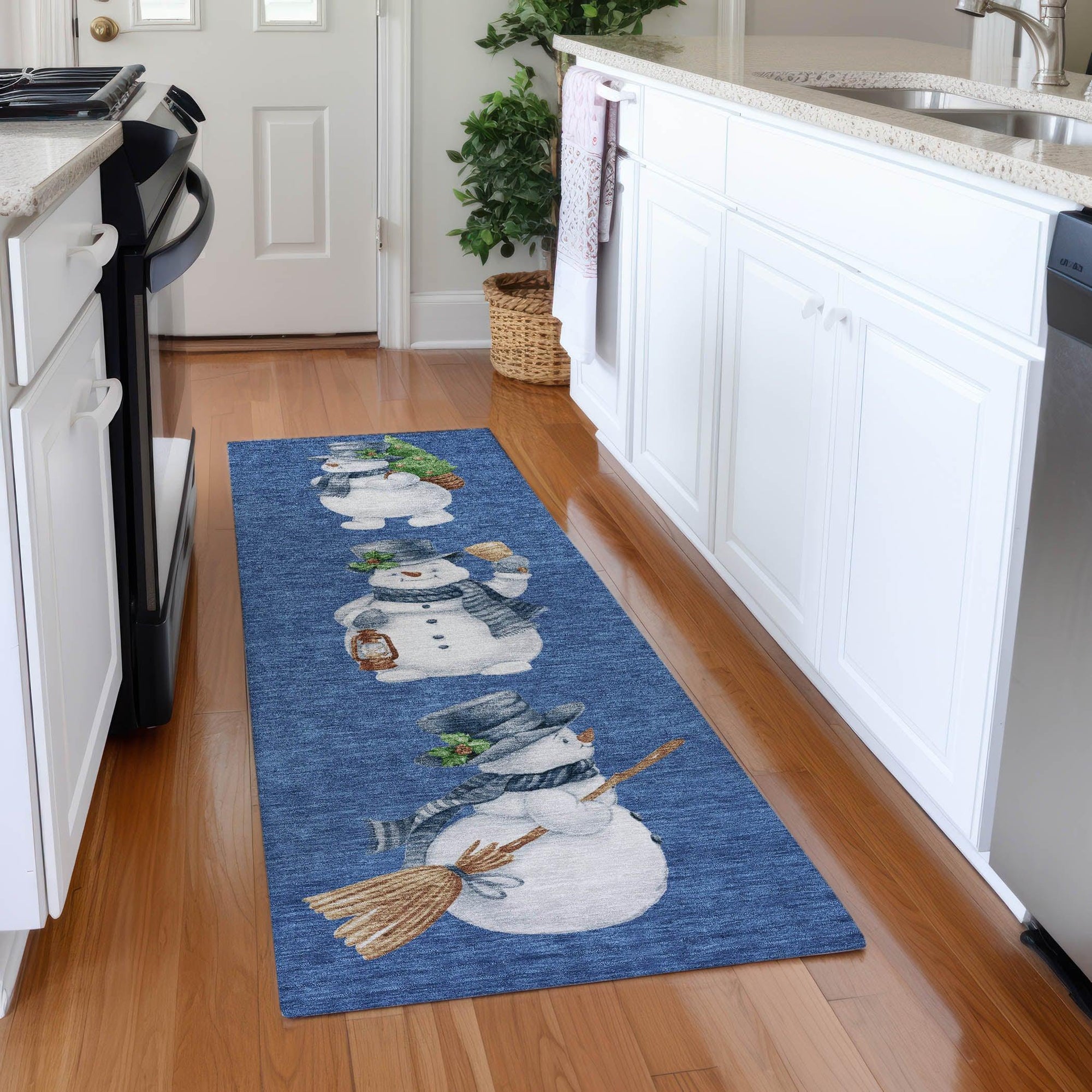 Addison Rugs Raeanor Navy Washable Indoor-Outdoor Rug