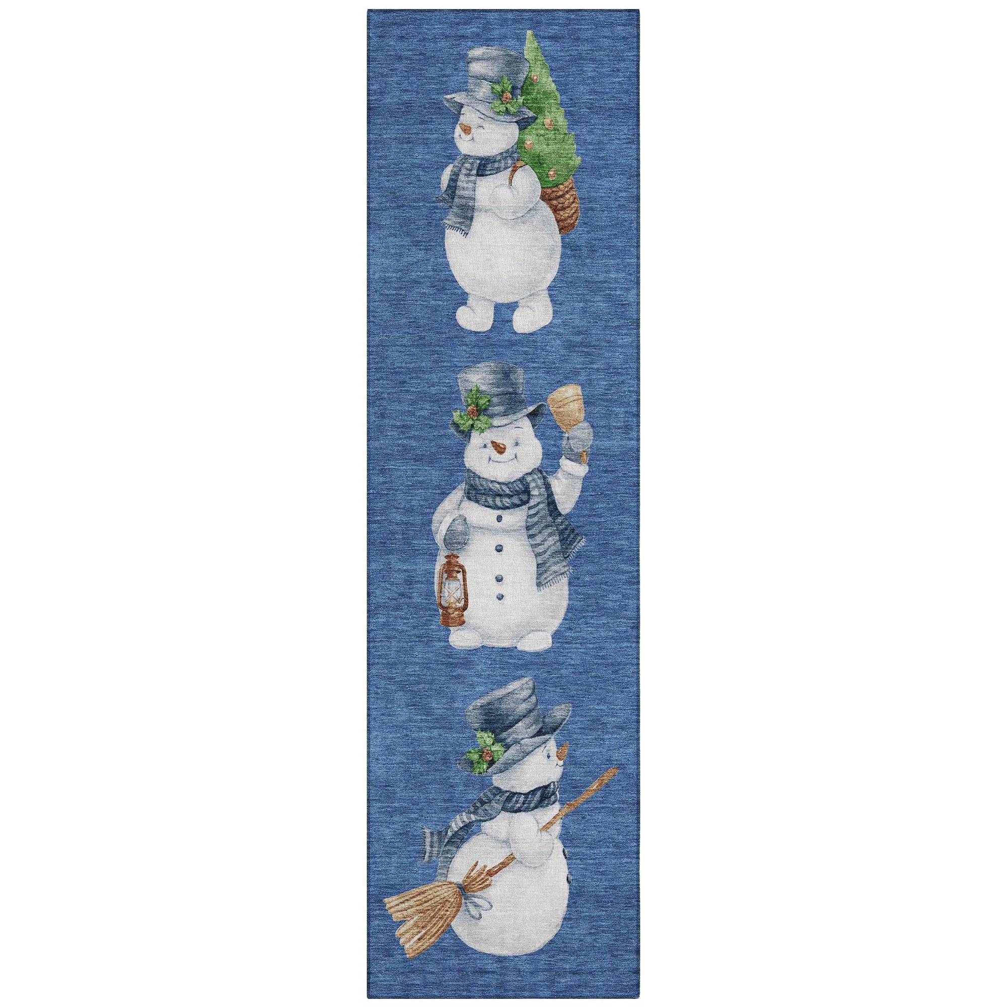 Addison Rugs Raeanor Navy Washable Indoor-Outdoor Rug