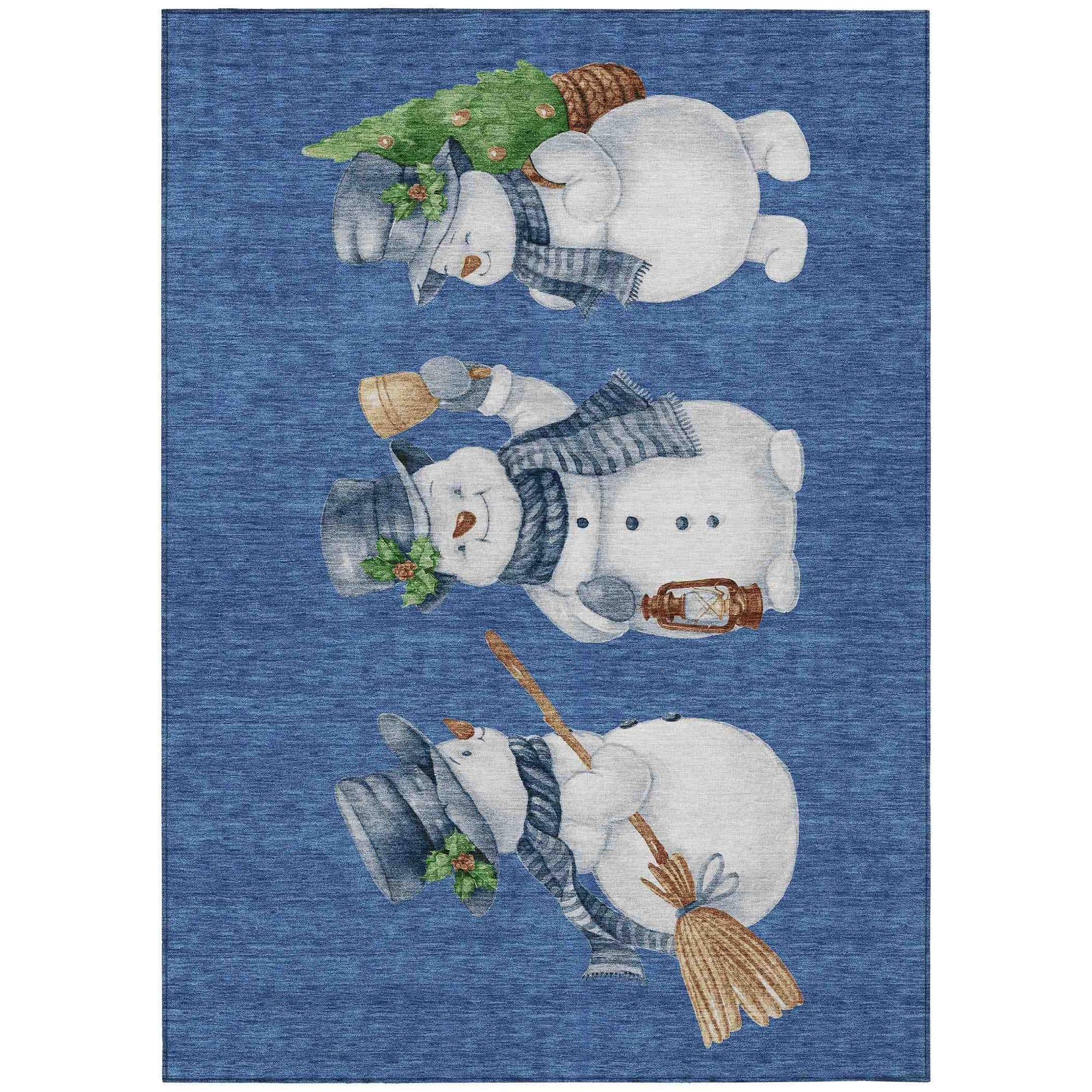 Addison Rugs Raeanor Navy Washable Indoor-Outdoor Rug