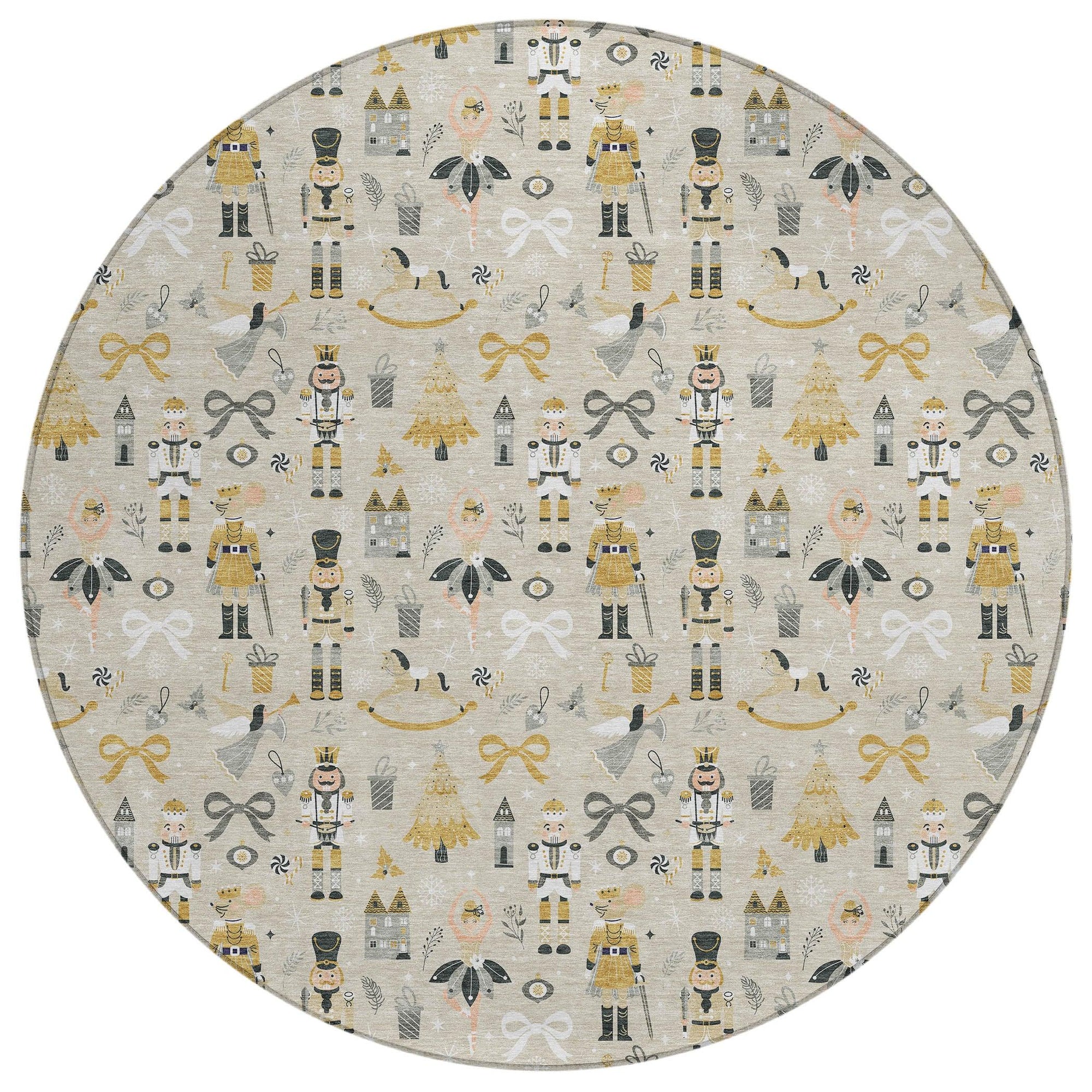 Addison Rugs Raeara Brown Washable Indoor-Outdoor Rug