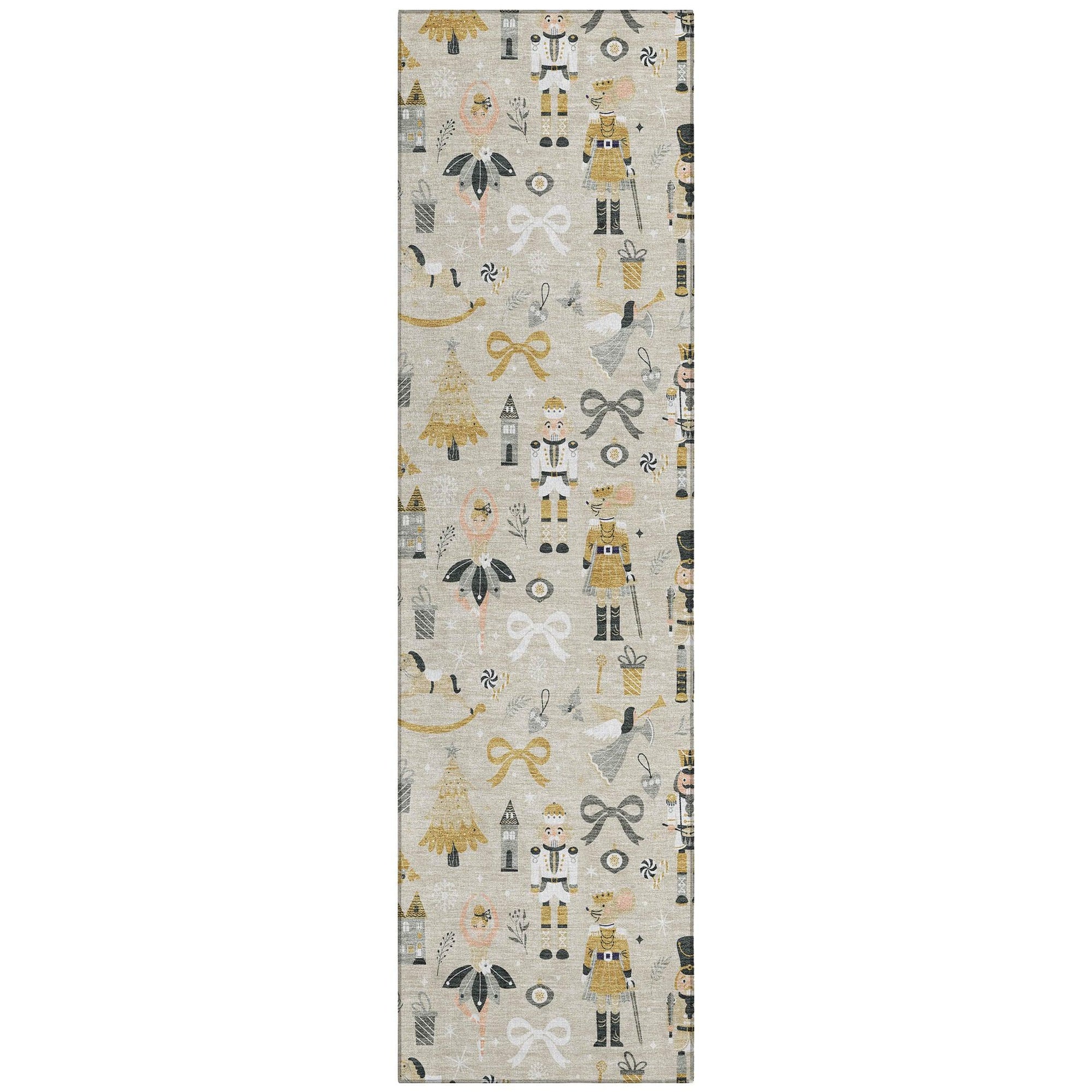 Addison Rugs Raeara Brown Washable Indoor-Outdoor Rug