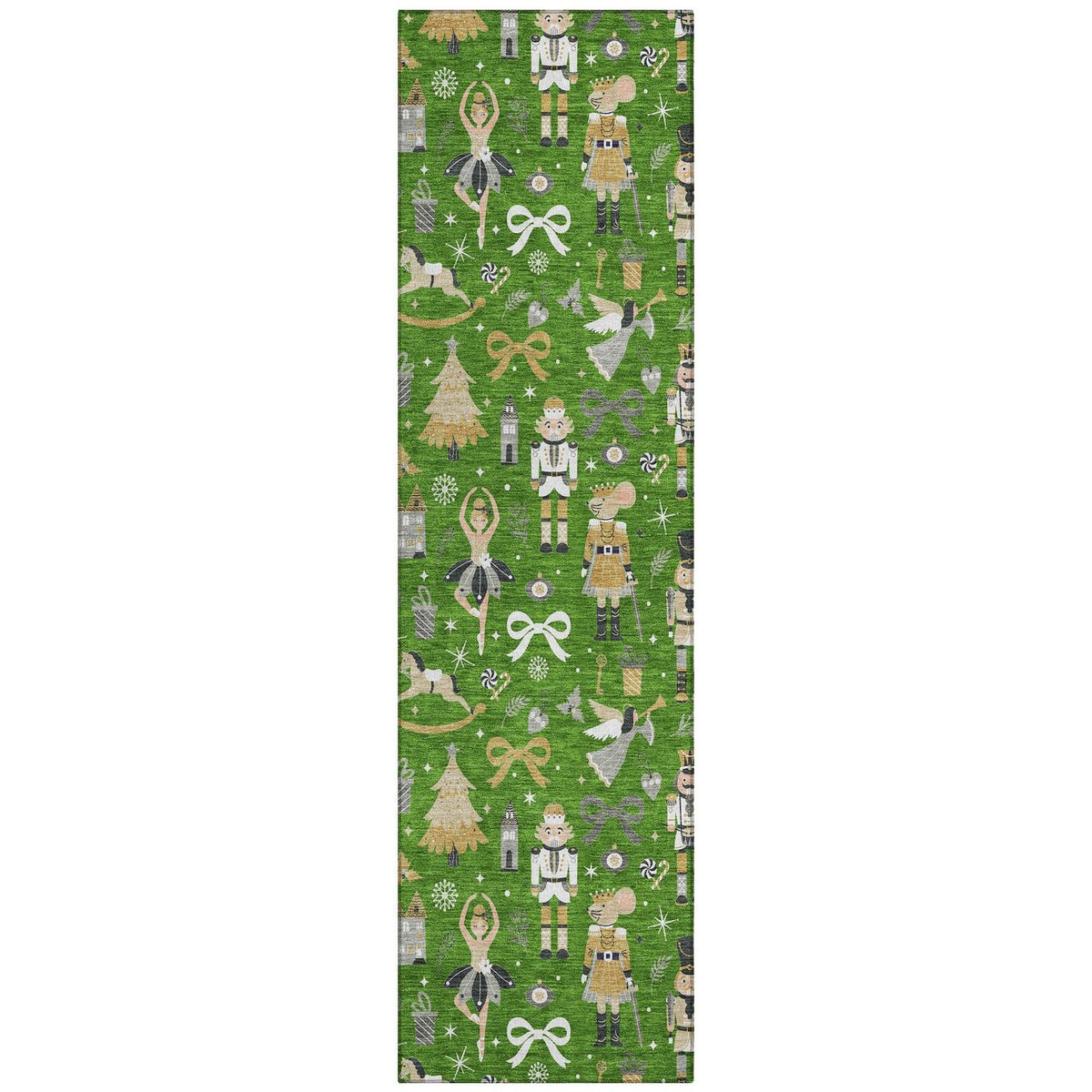 Addison Rugs Raeara Green Washable Indoor-Outdoor Rug