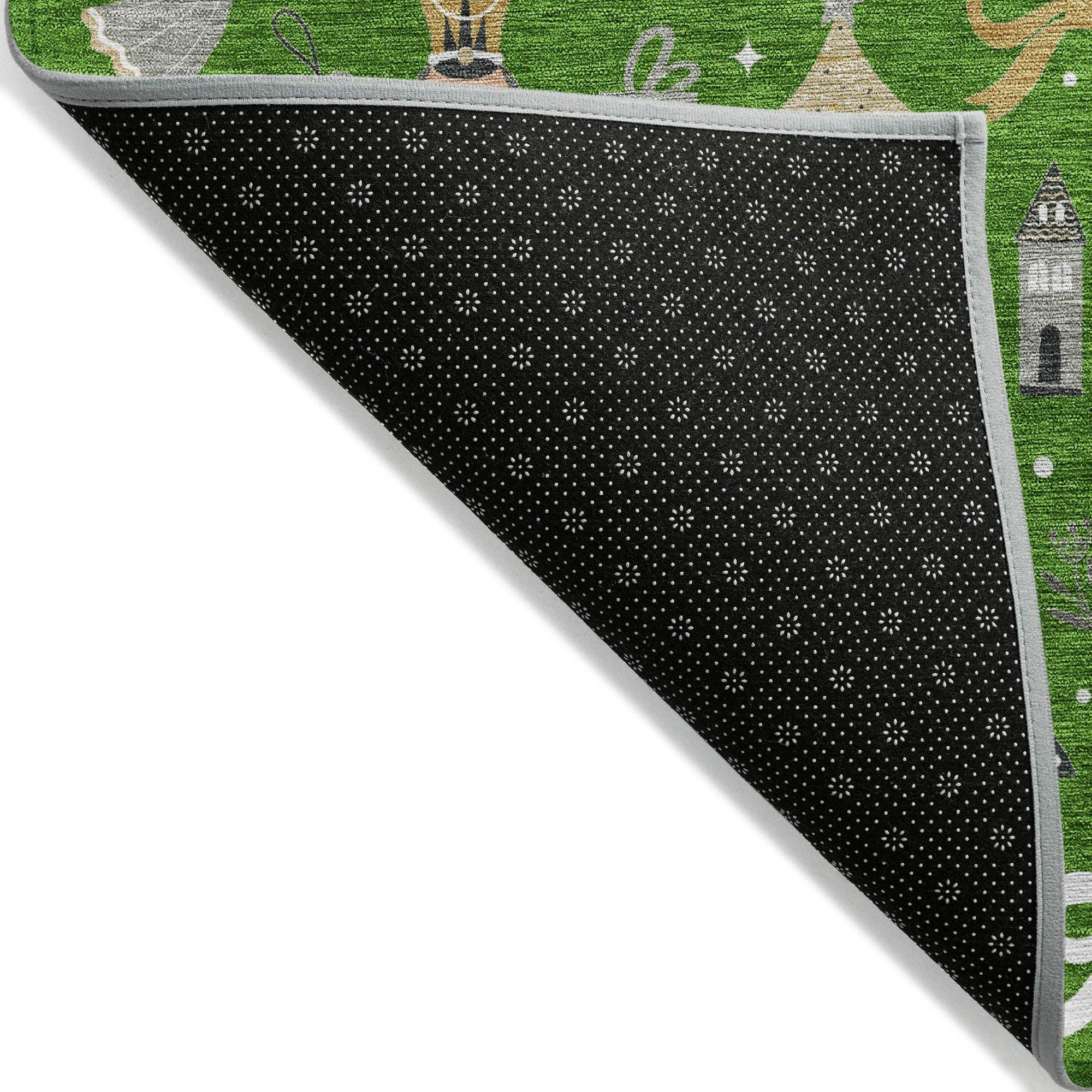 Addison Rugs Raeara Green Washable Indoor-Outdoor Rug