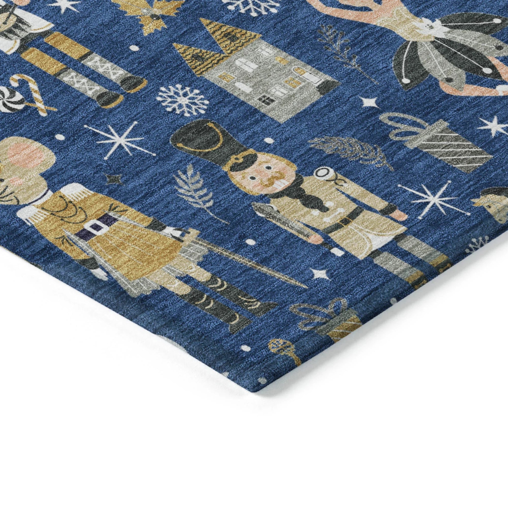 Addison Rugs Raeara Blue Washable Indoor-Outdoor Rug