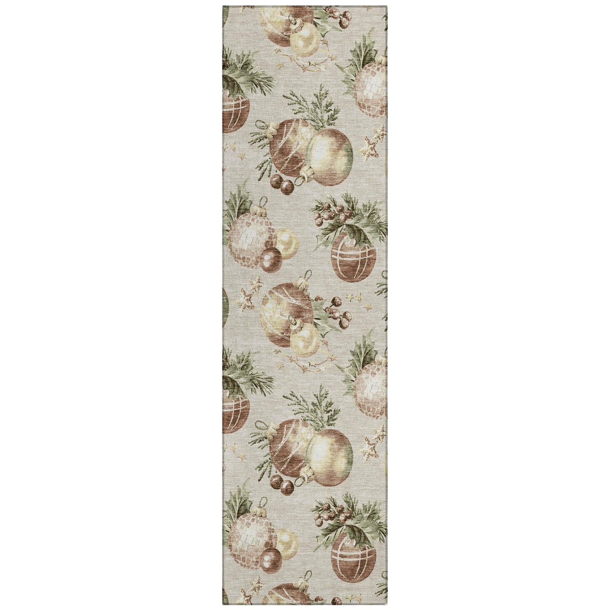 Addison Rugs Raearis Brown Washable Indoor-Outdoor Rug
