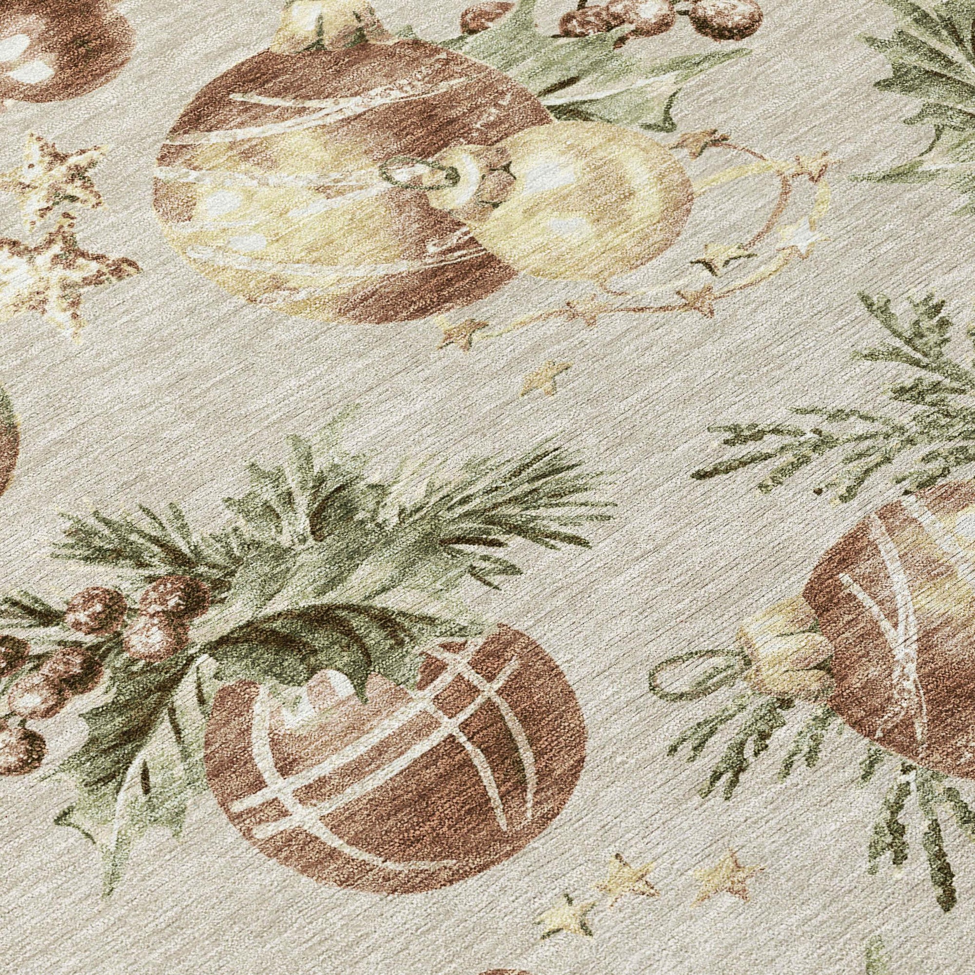 Addison Rugs Raearis Brown Washable Indoor-Outdoor Rug