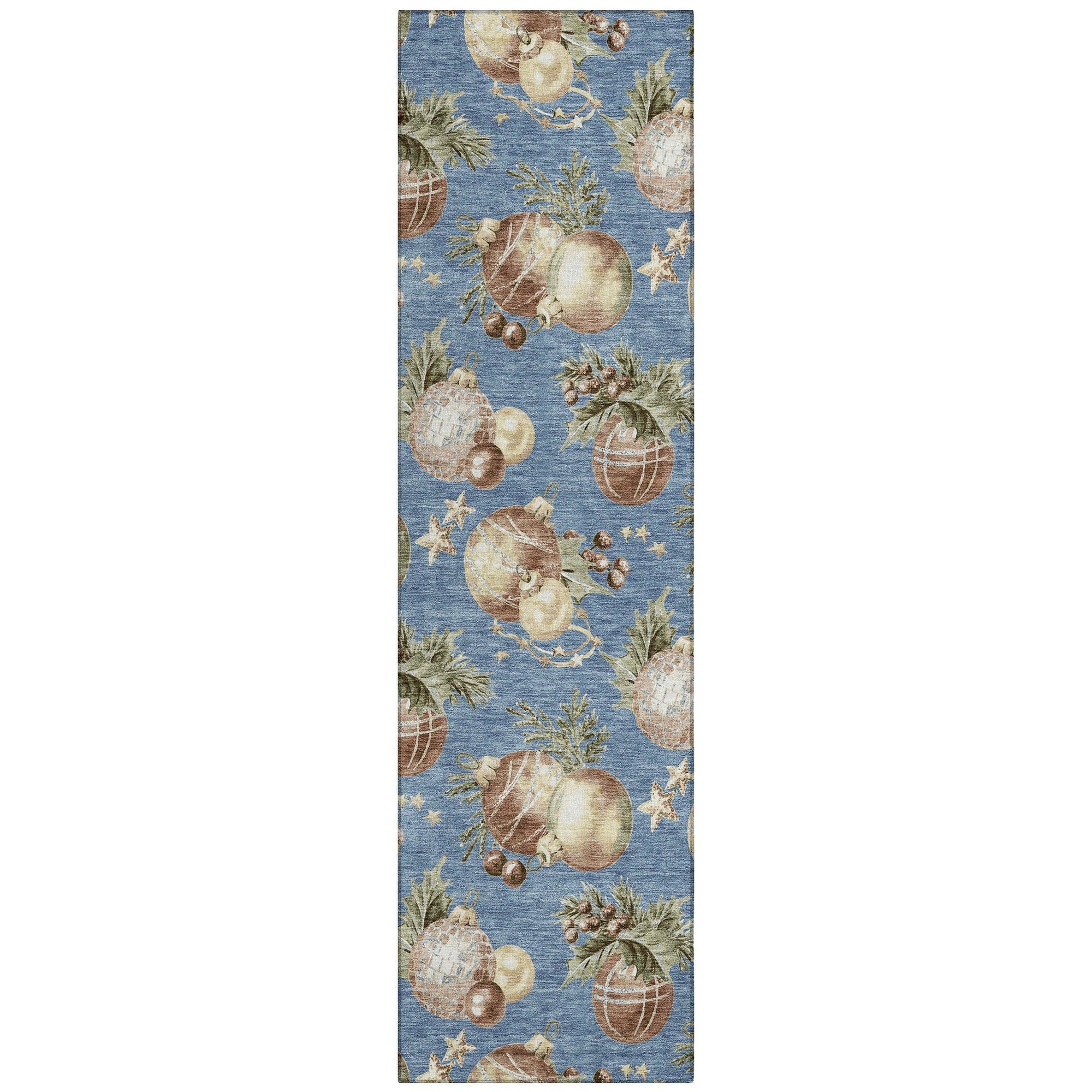 Addison Rugs Raearis Blue Washable Indoor-Outdoor Rug
