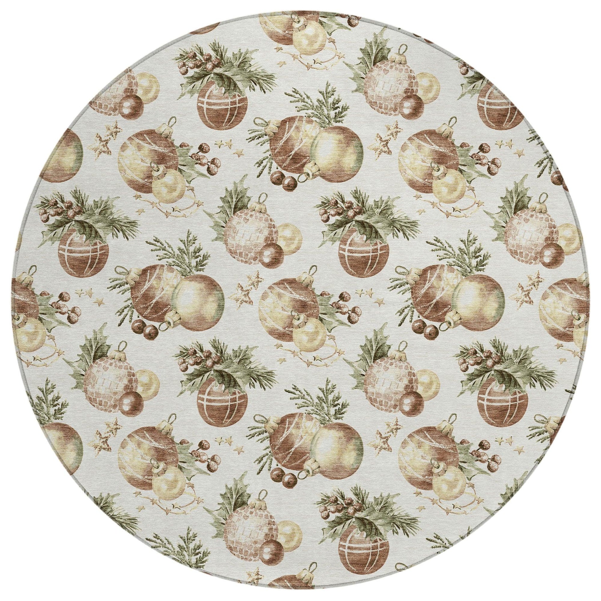 Addison Rugs Raearis Ivory Washable Indoor-Outdoor Rug