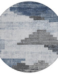 Addison Rugs Raeel Blue Washable Indoor-Outdoor Rug