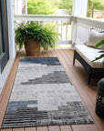 Addison Rugs Raeel Blue Washable Indoor-Outdoor Rug